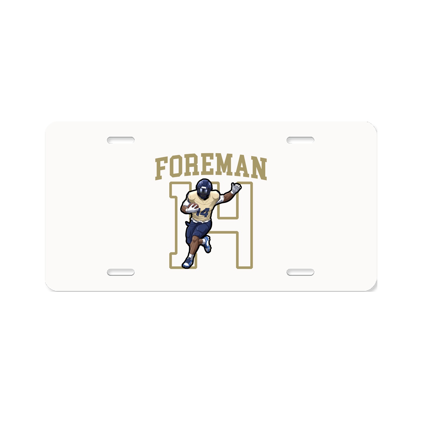 License Plate — Shirsey in Classic