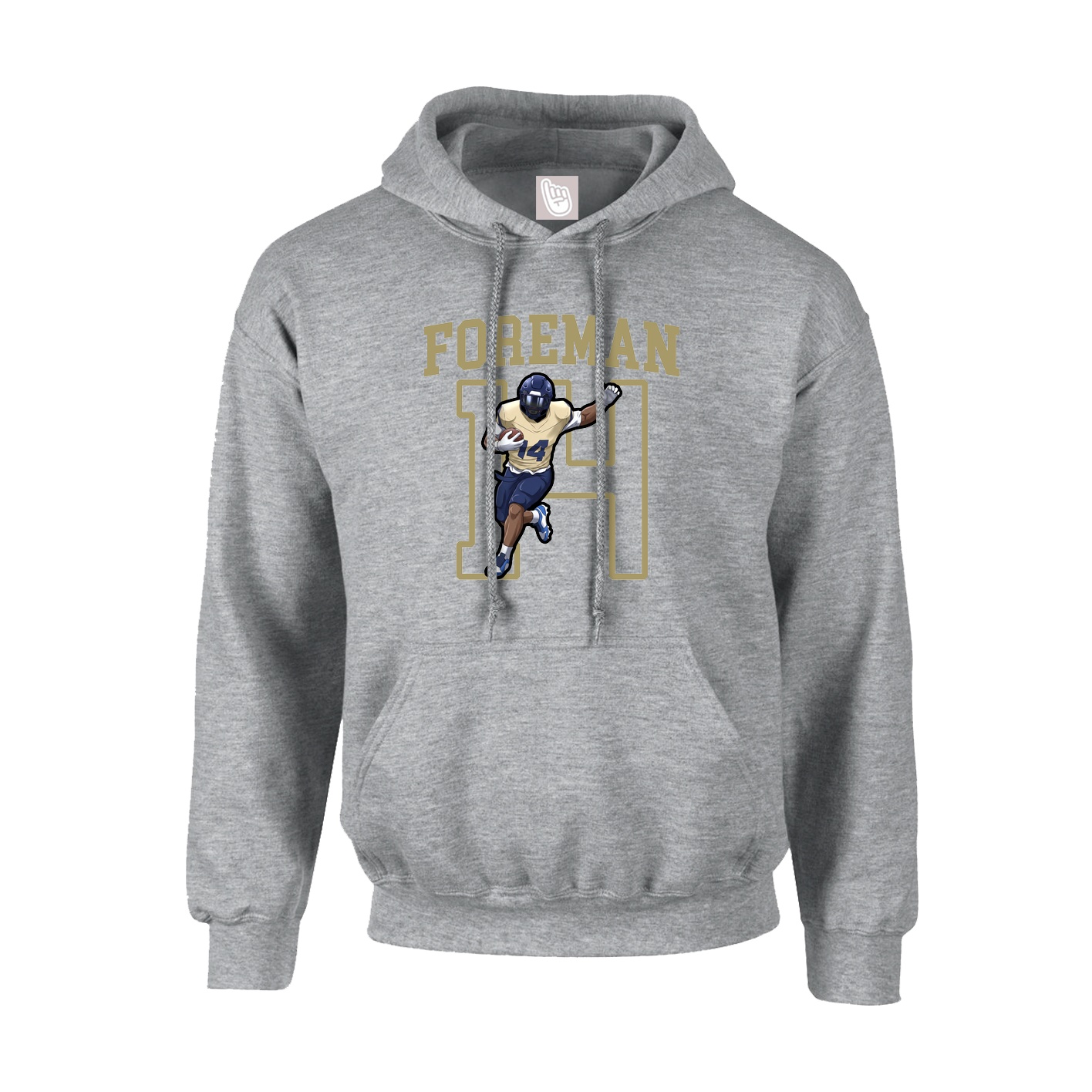 Hoodie — Shirsey in Grey