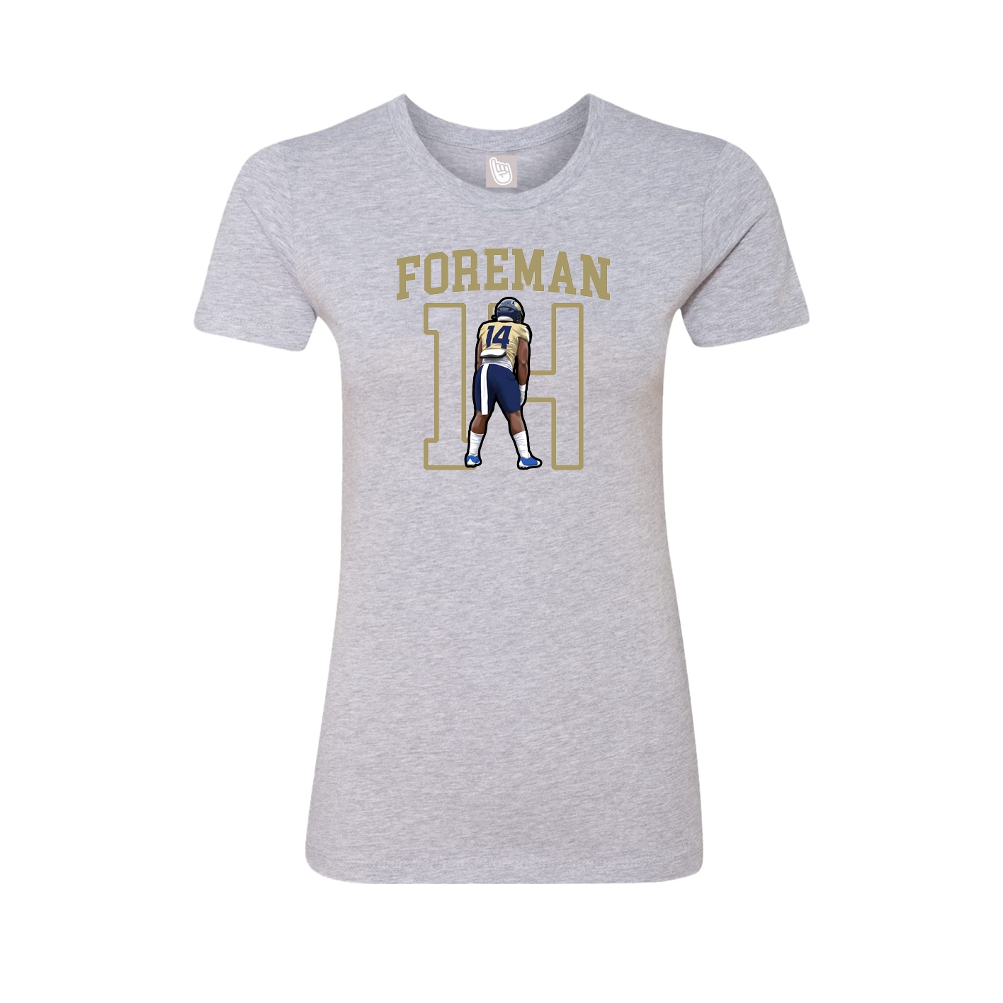 Fitted Women's Tee — Shirsey in Grey