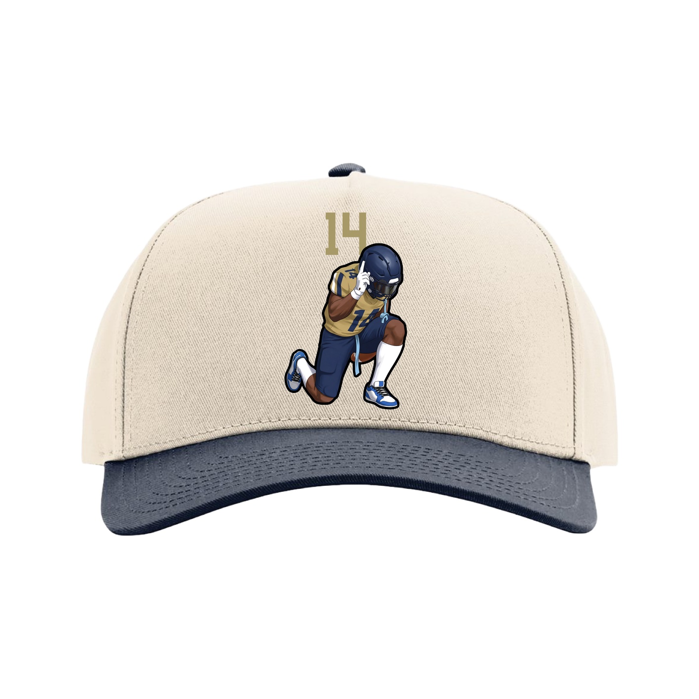 Full Fabric Five-Panel Champ Cap