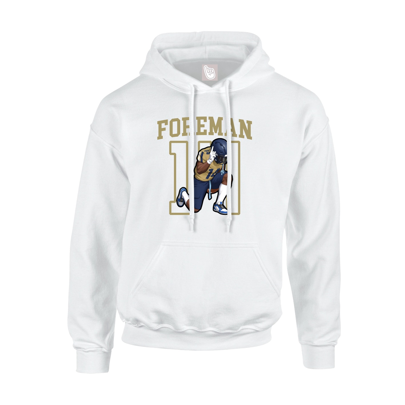 Youth Hoodie — Shirsey in White
