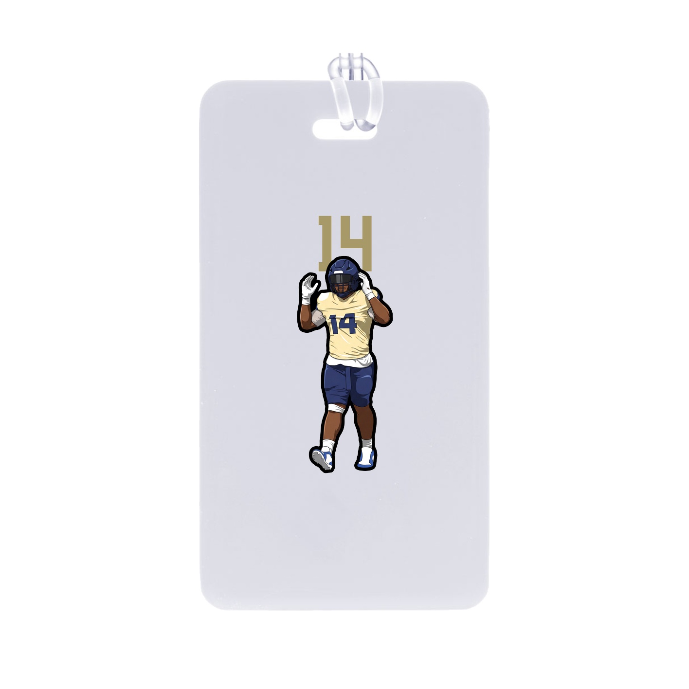 Bag Tag — Number Top in Classic