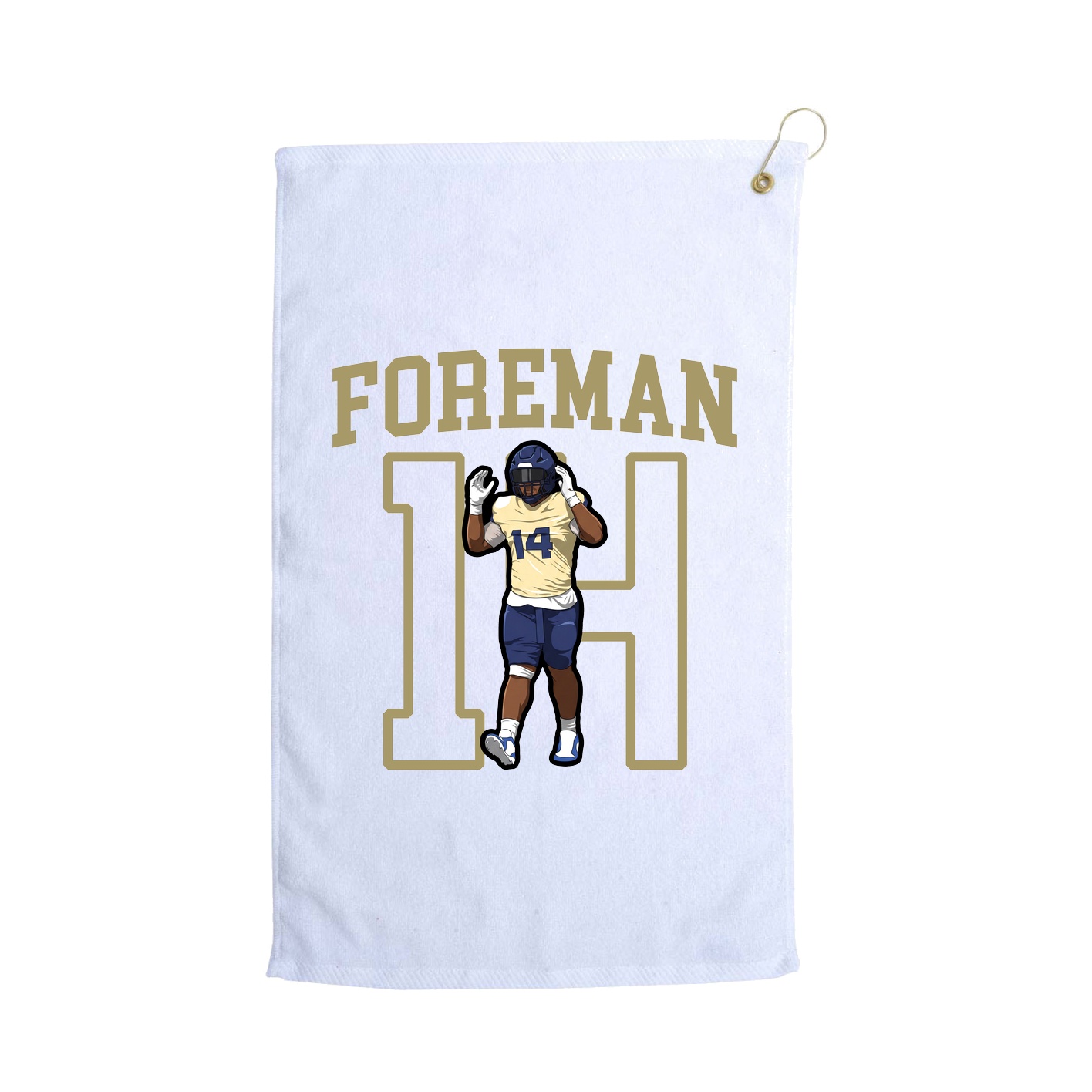 Golf Towel — Shirsey in White