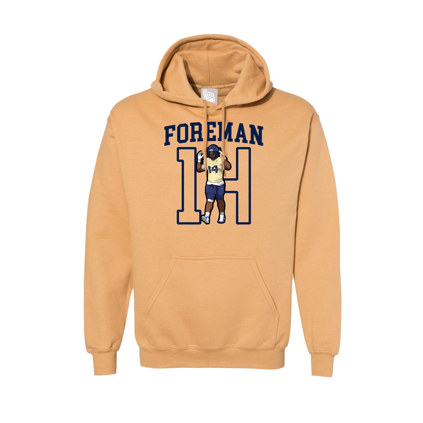 Hoodie — Shirsey in Vegas Gold