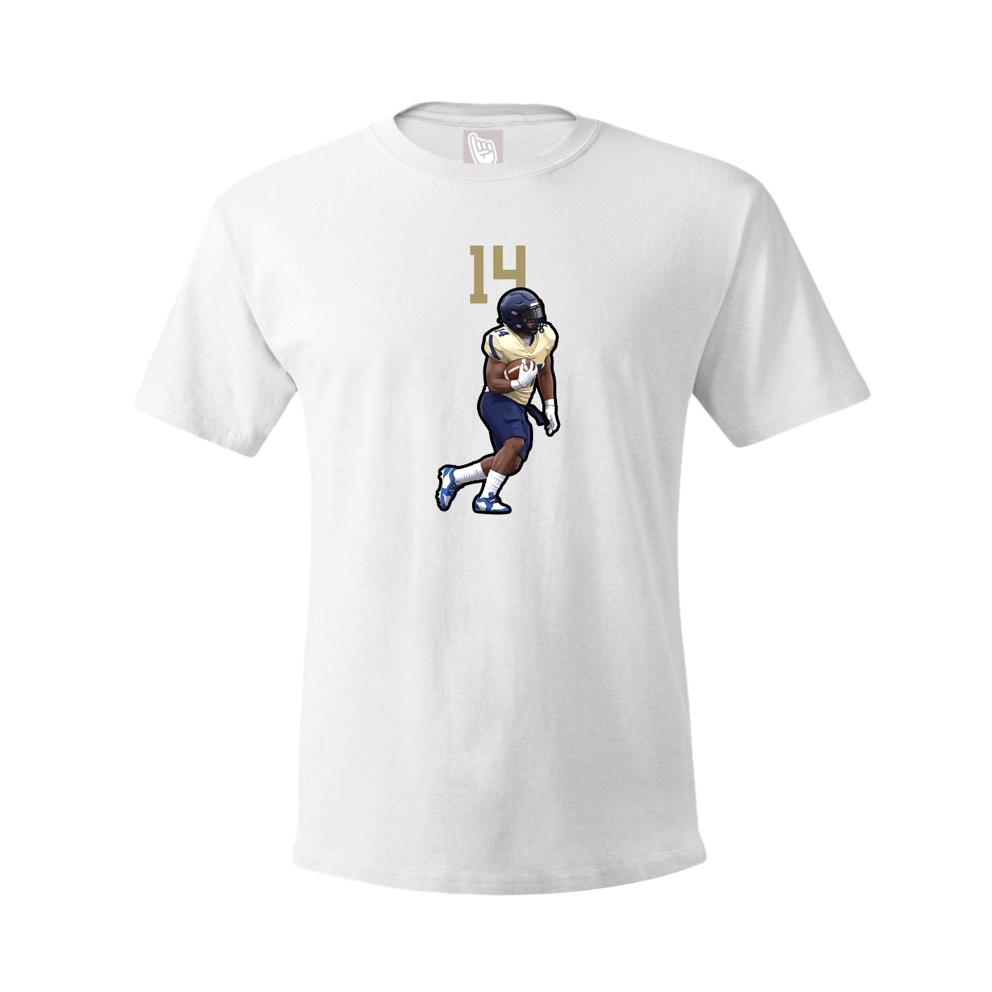 Tee — Number Top in White