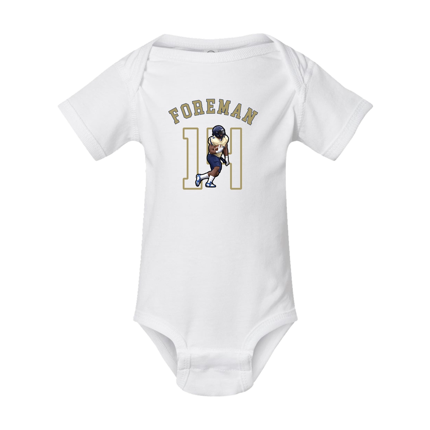 Baby Onesie — Shirsey Arch in White