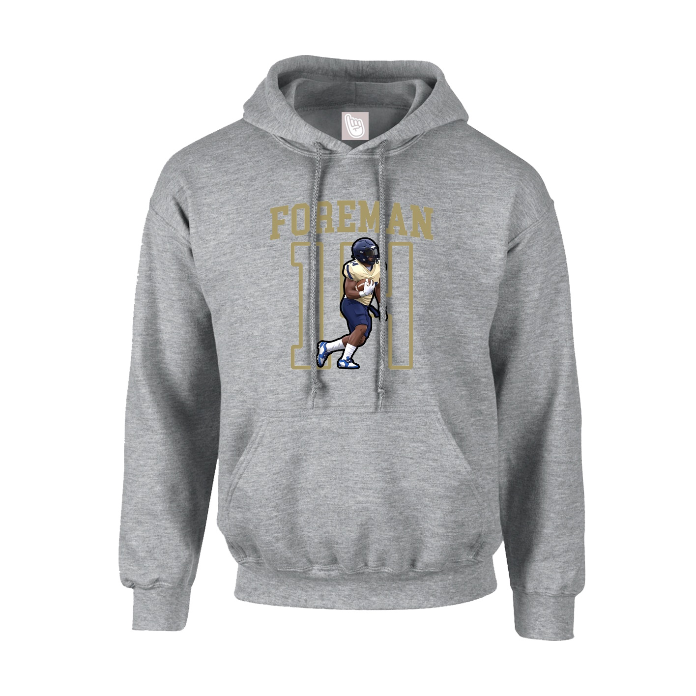 Hoodie — Shirsey in Grey