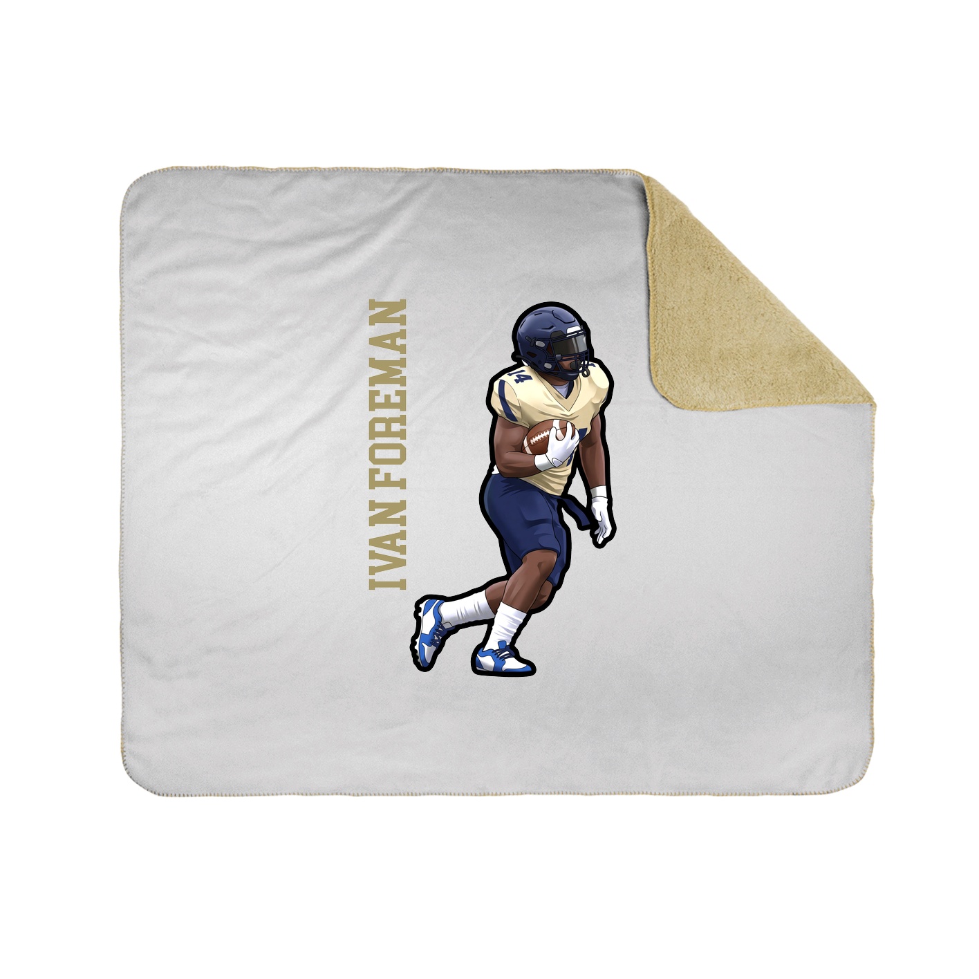 50x60 Sherpa Lined Throw Blanket