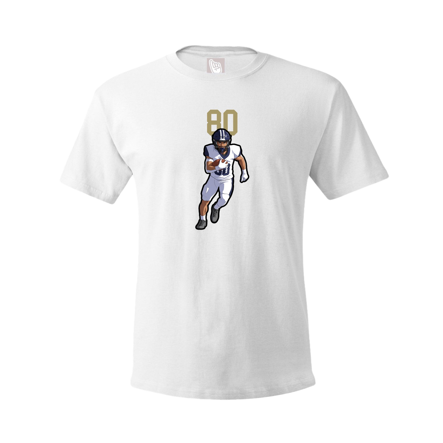 Tee — Number Top in White