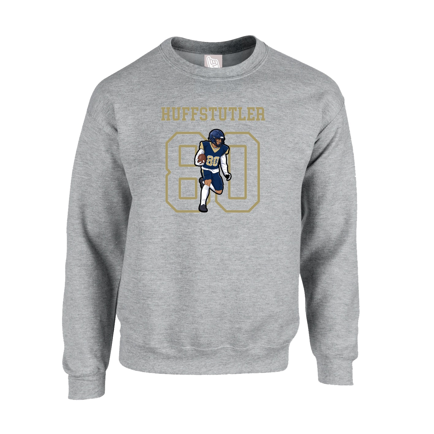 Fleece Crew — Shirsey in Grey