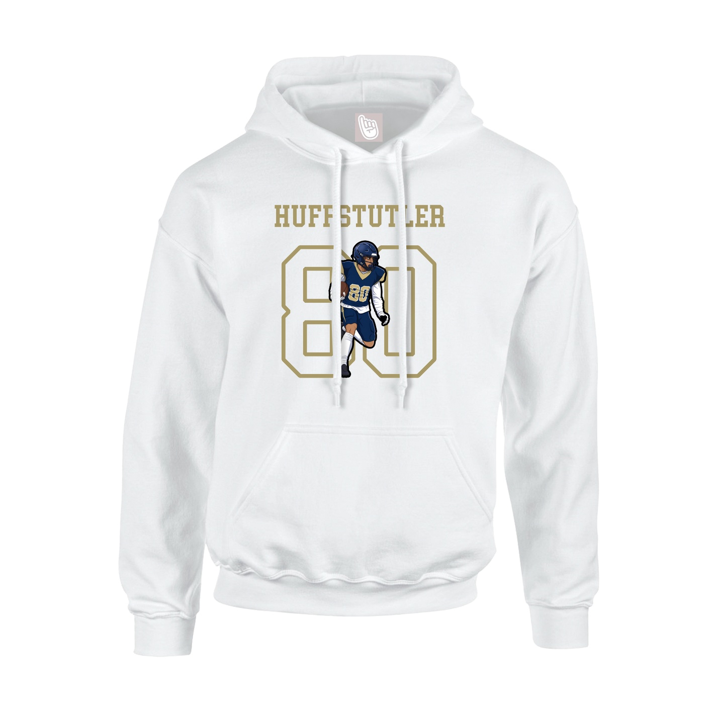 Youth Hoodie — Shirsey in White