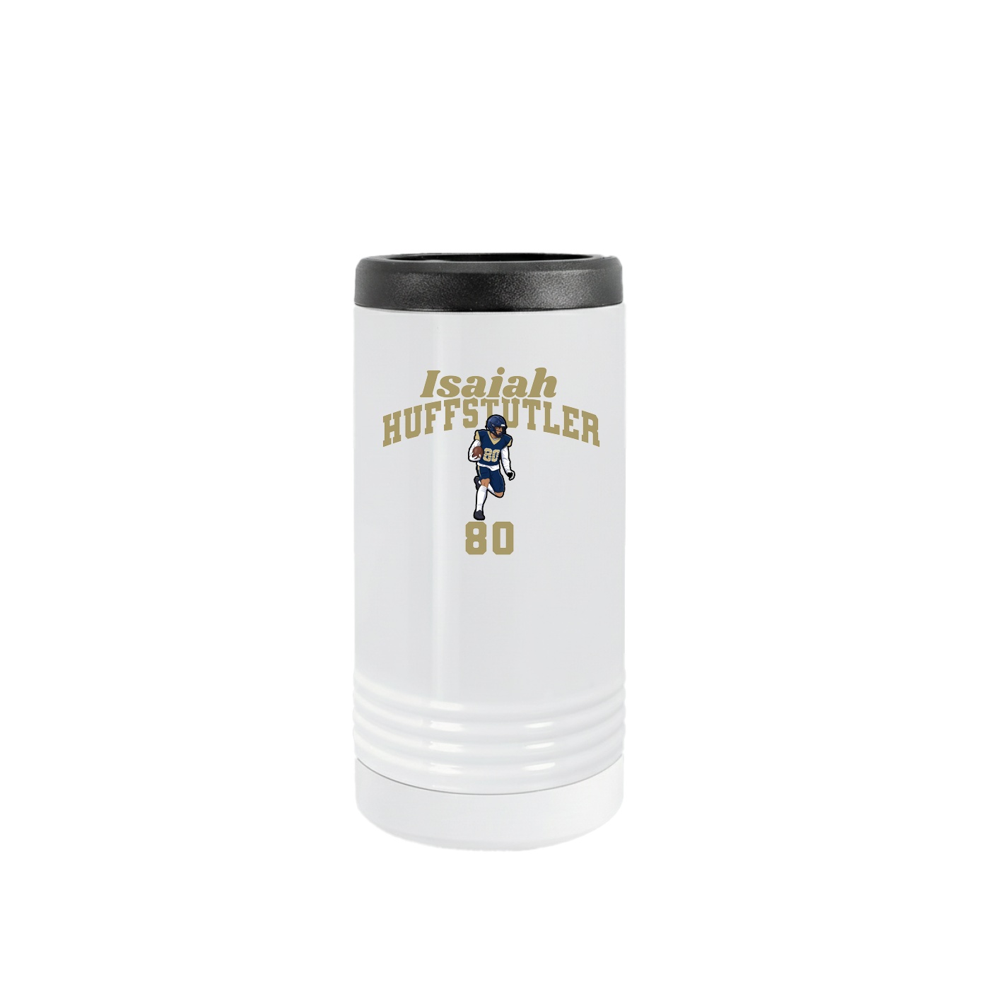 Slim Beverage Holder — Signature Arch in White