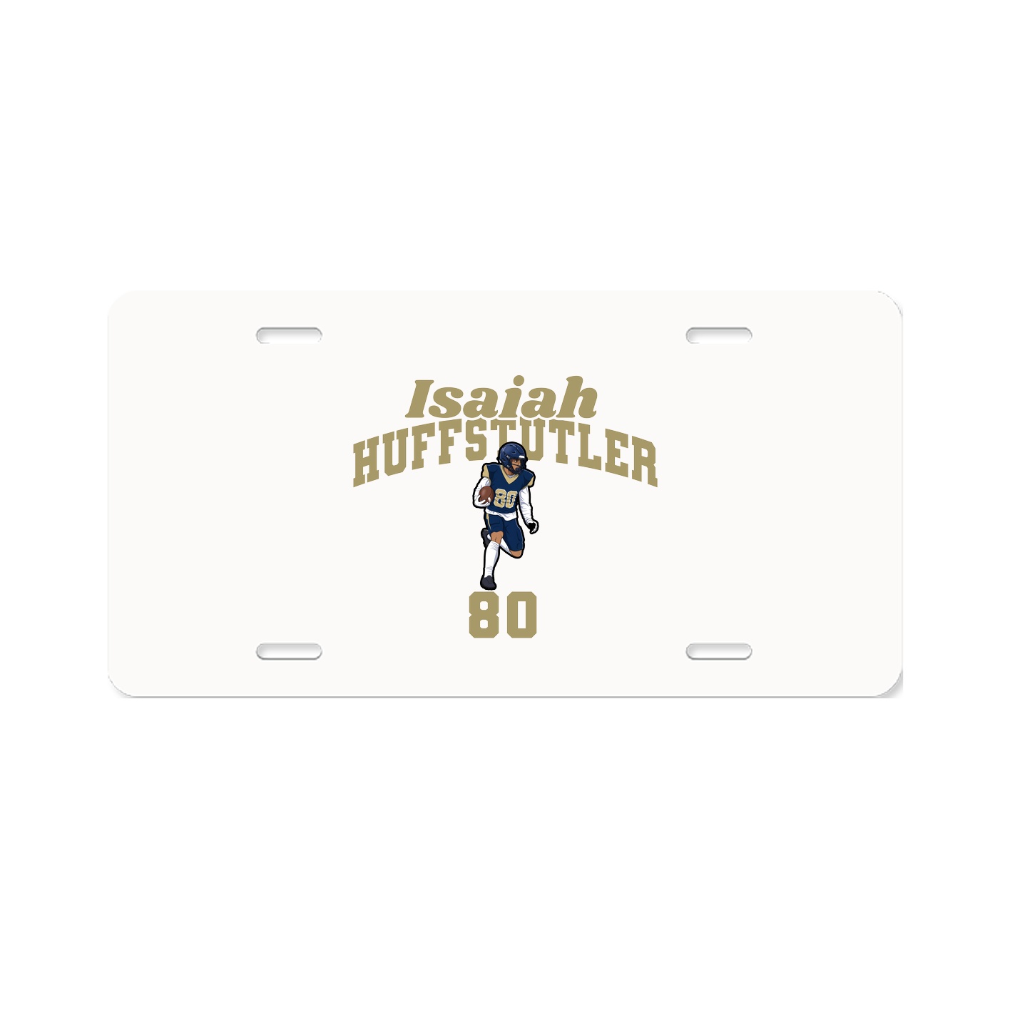 License Plate — Signature Arch in Classic