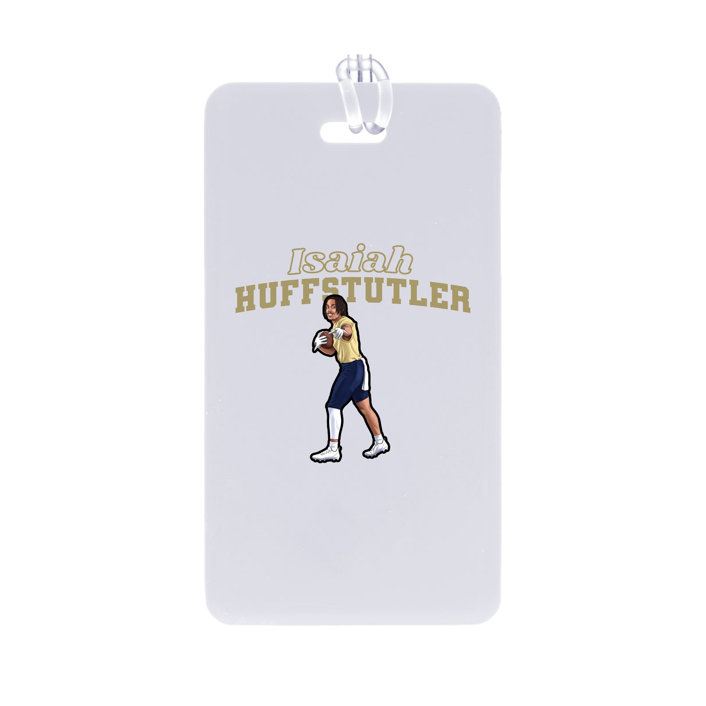 Bag Tag — Name Arch in Classic