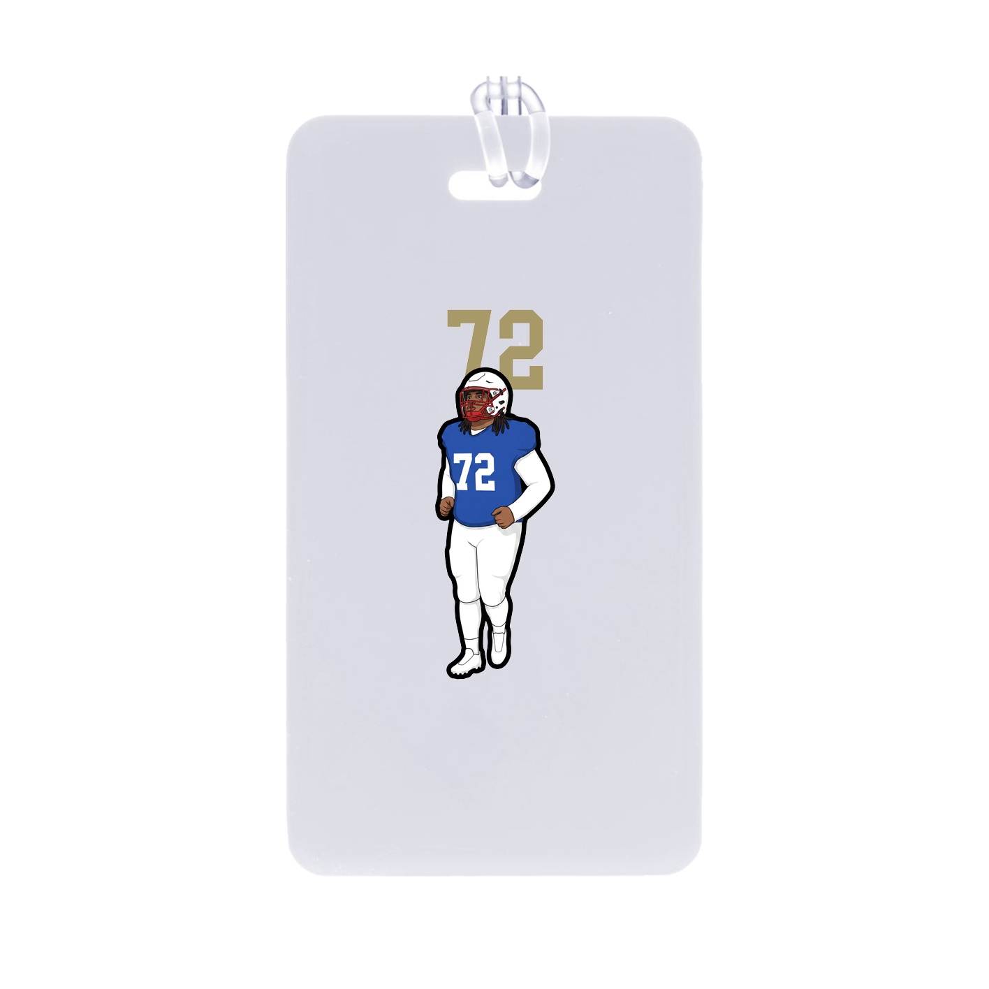 Bag Tag — Number Top in Classic
