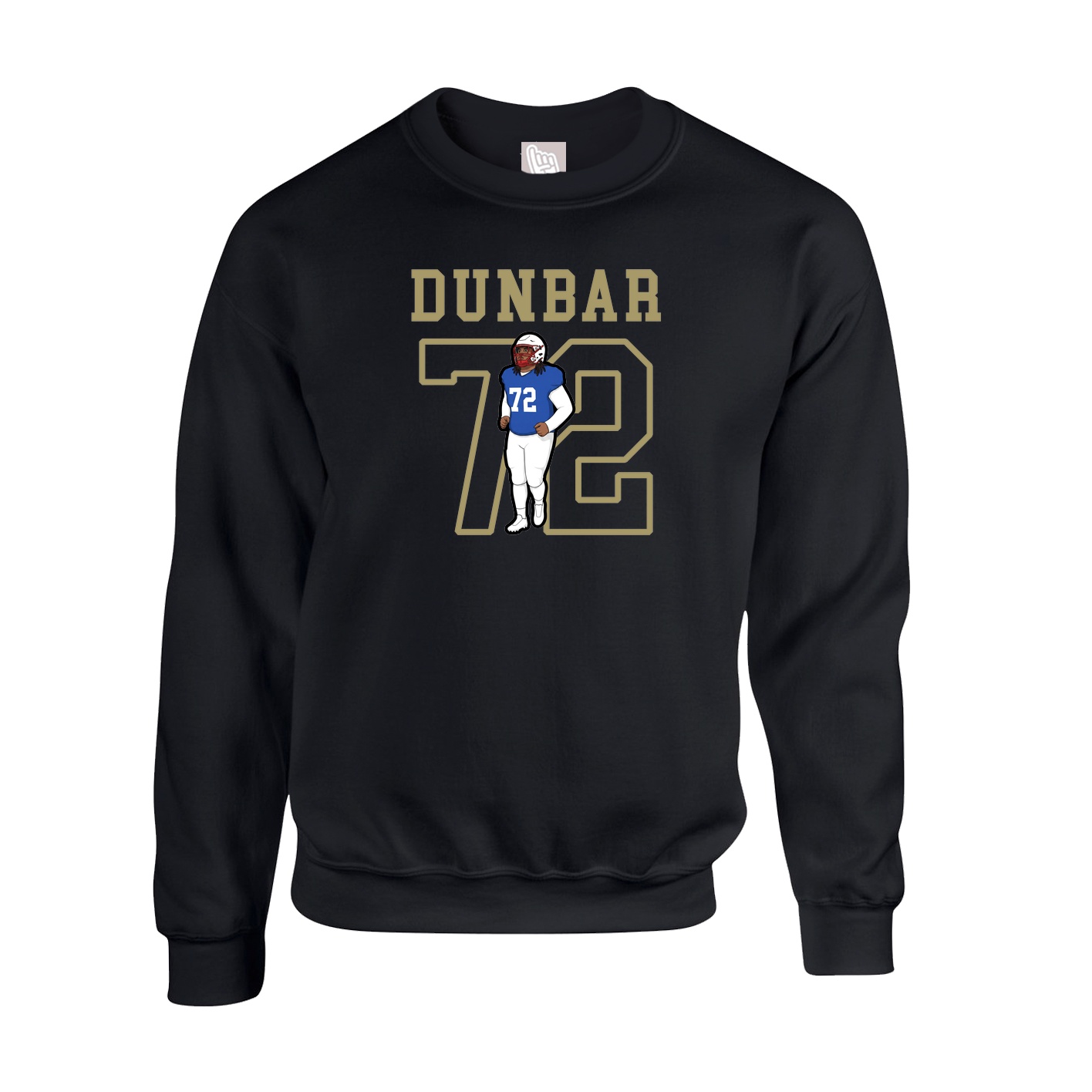 Fleece Crew — Shirsey in Black
