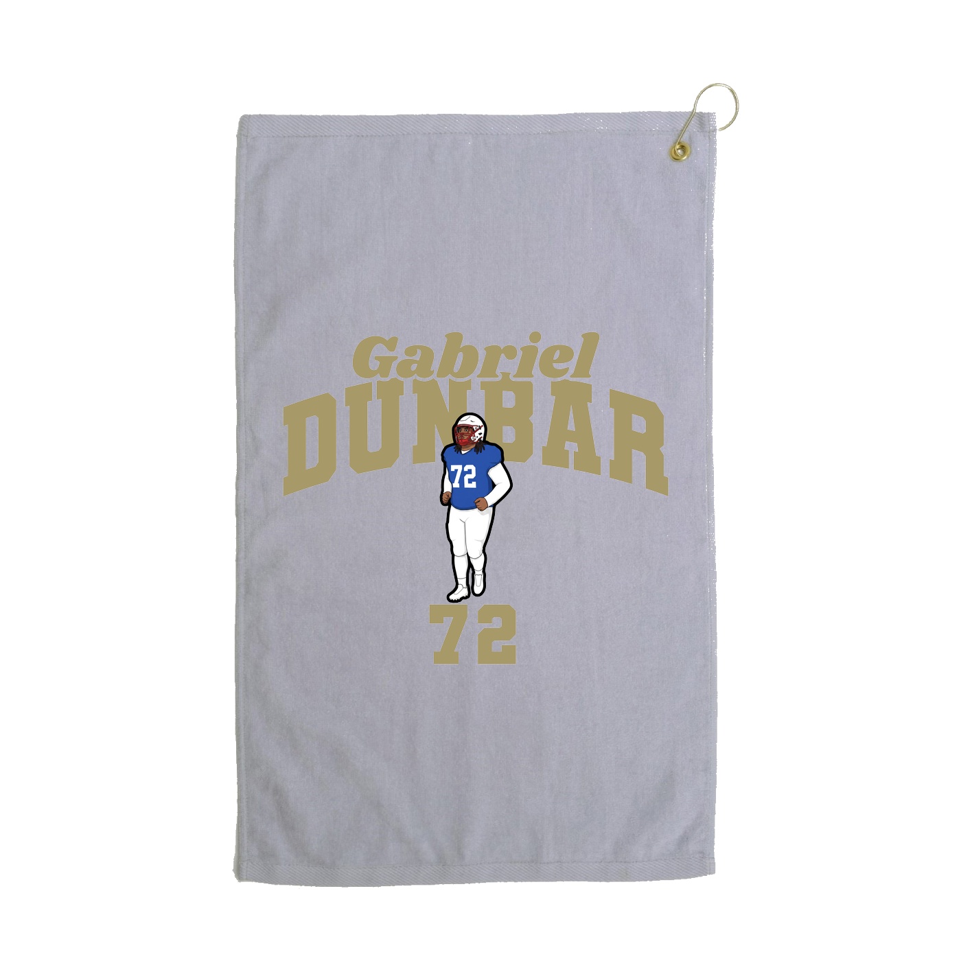 Golf Towel — Signature Arch in Grey