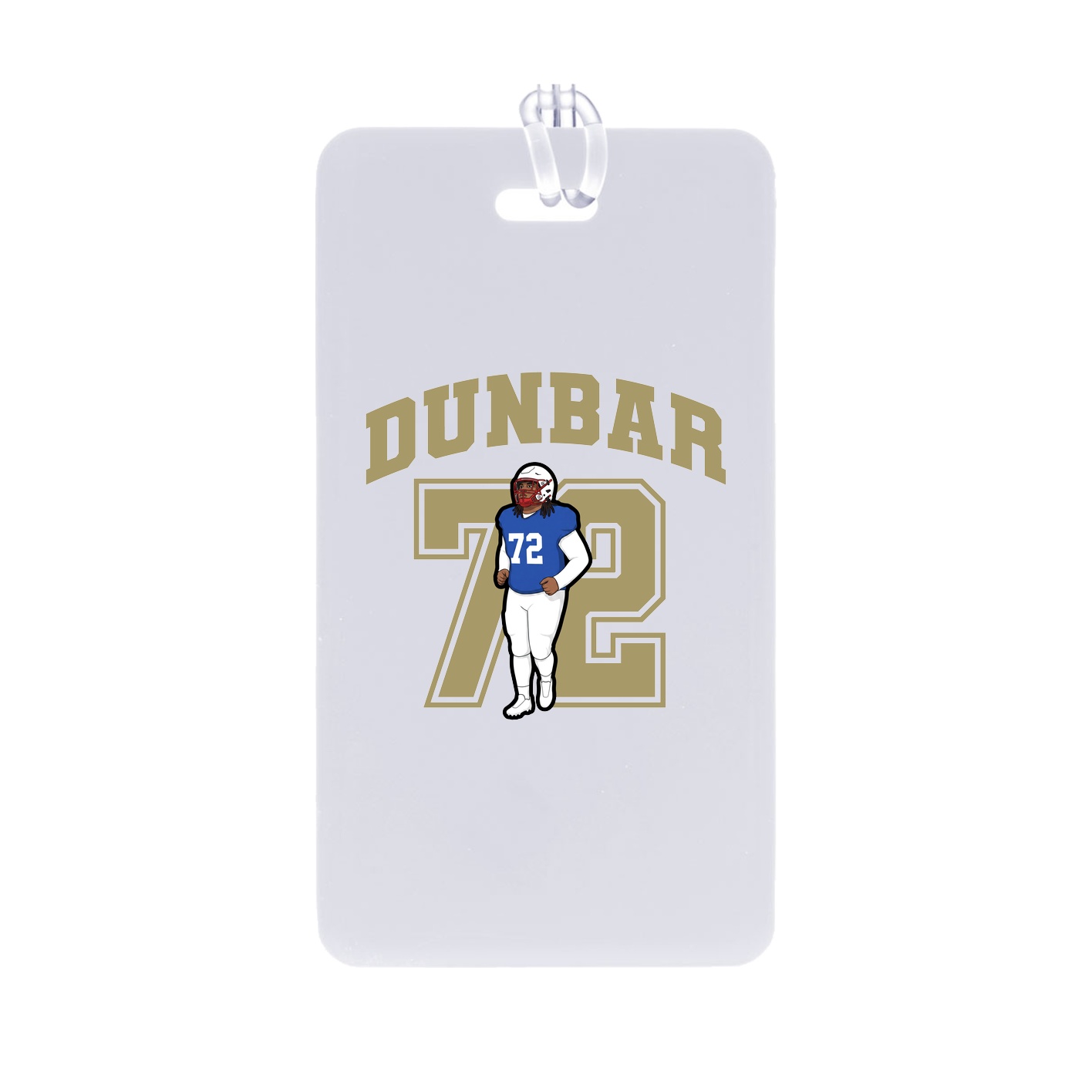 Bag Tag — Number in Classic