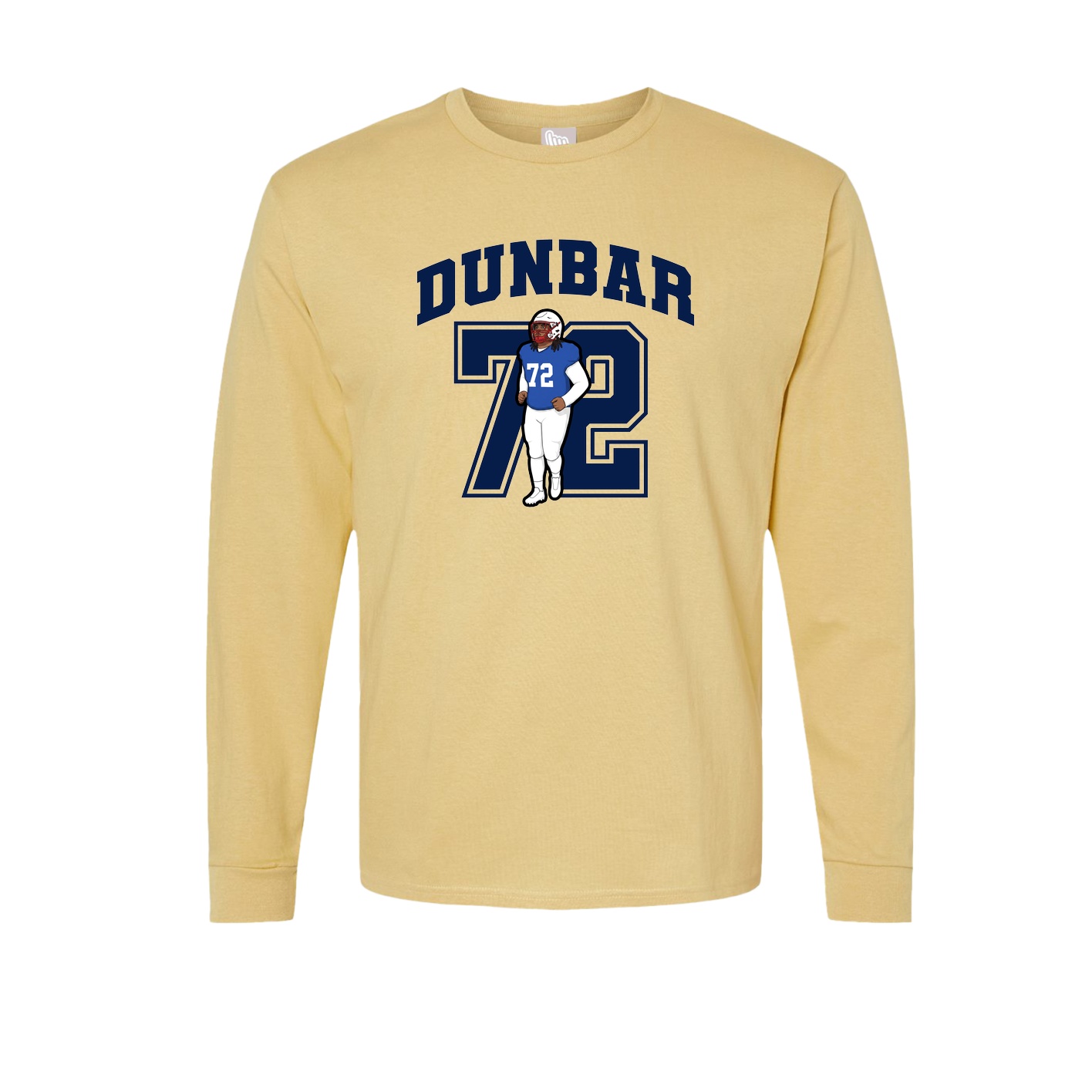 Long Sleeve Tee — Number in Vegas Gold