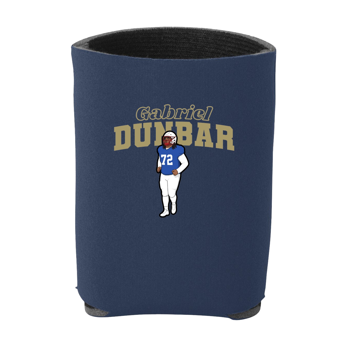 Can Holder — Name Arch in Navy