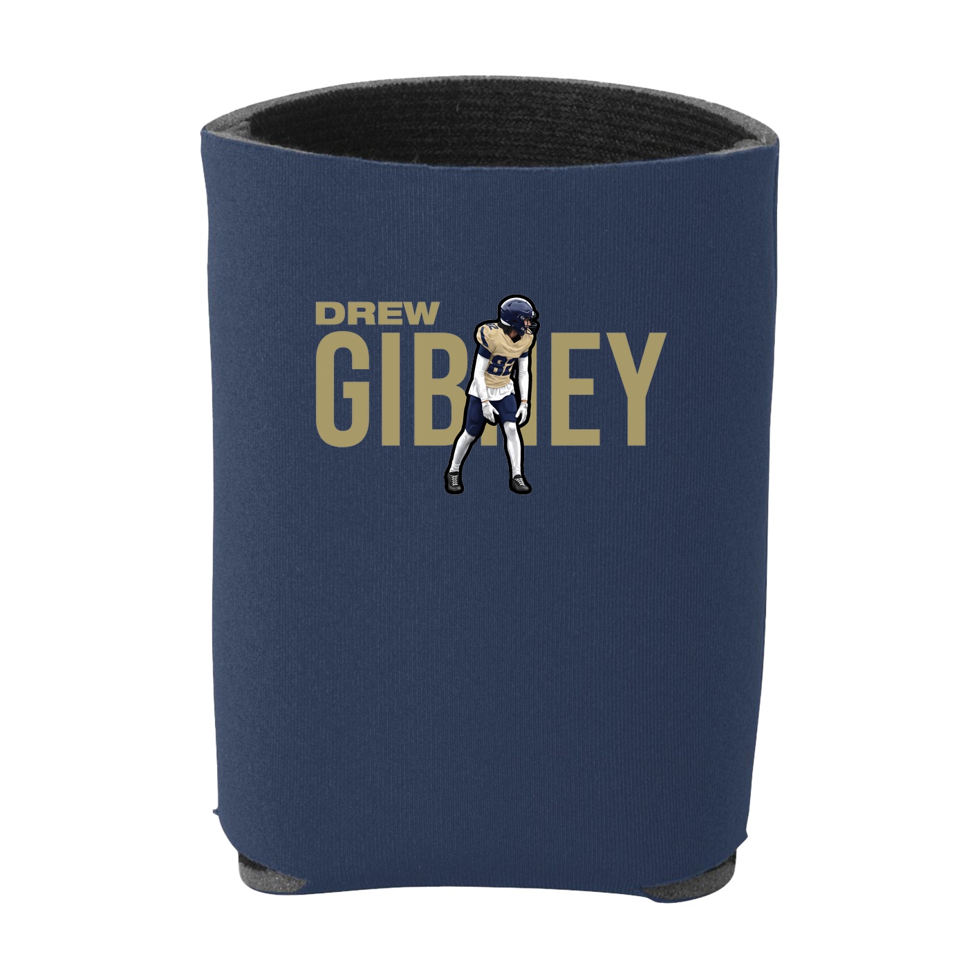 Can Holder — Player Name in Navy