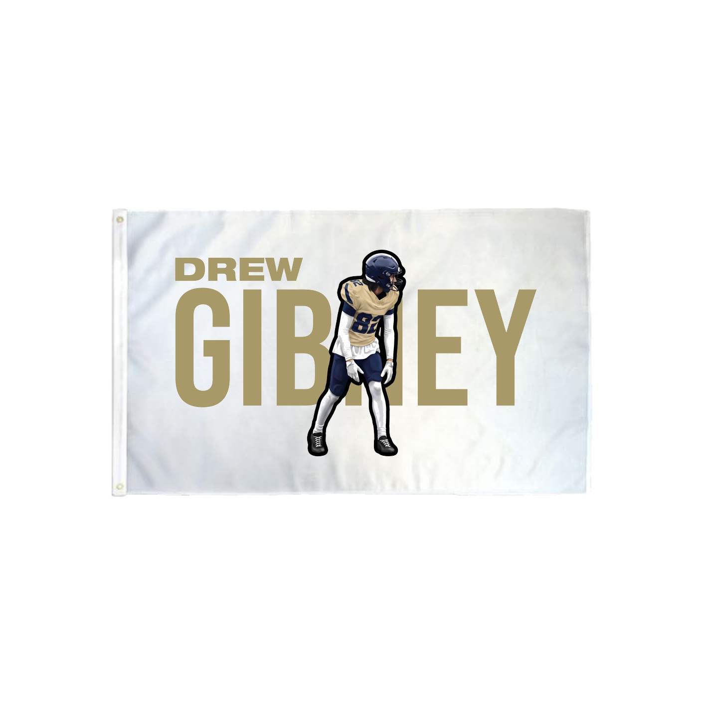 3x5 Flag — Player Name in Classic