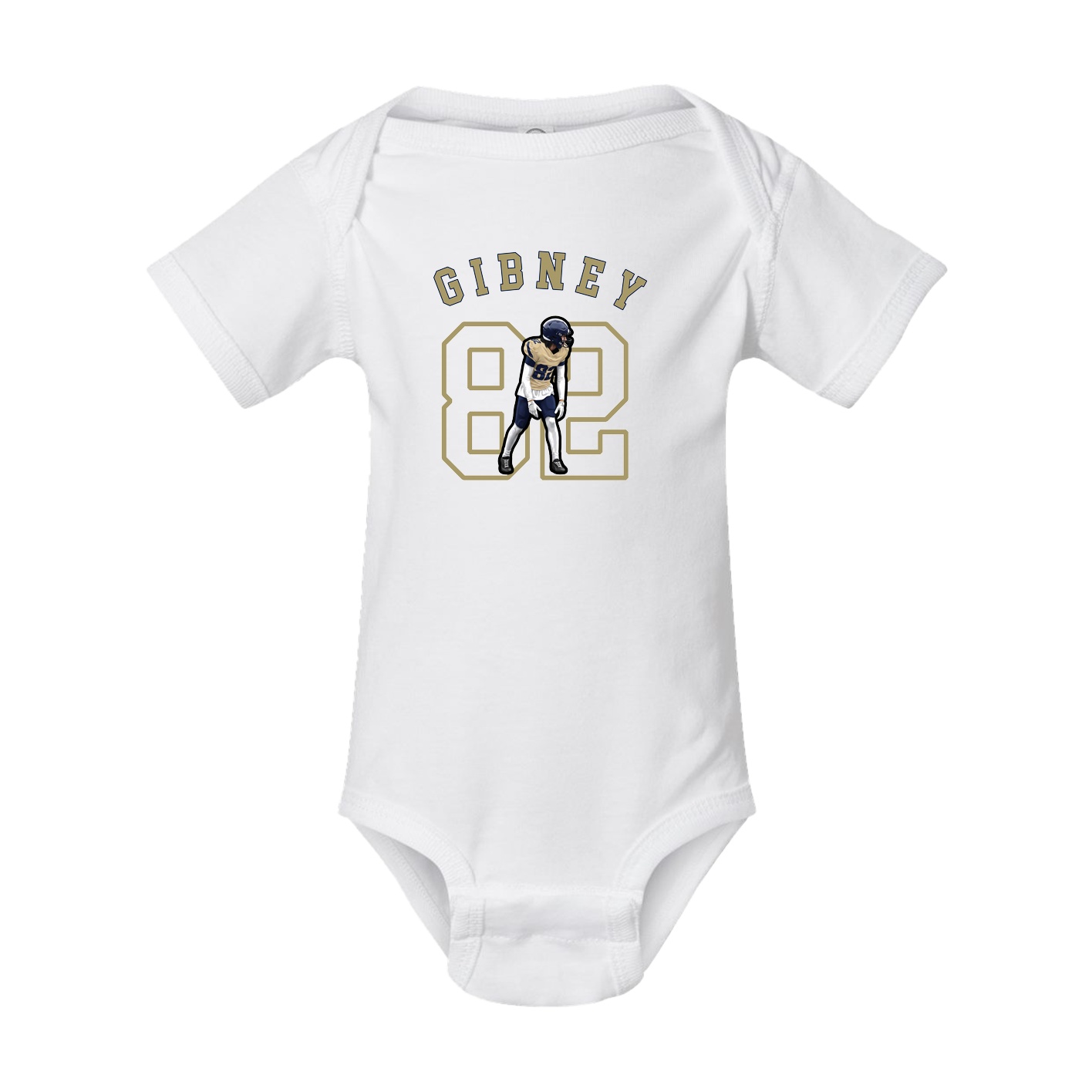Baby Onesie — Shirsey Arch in White