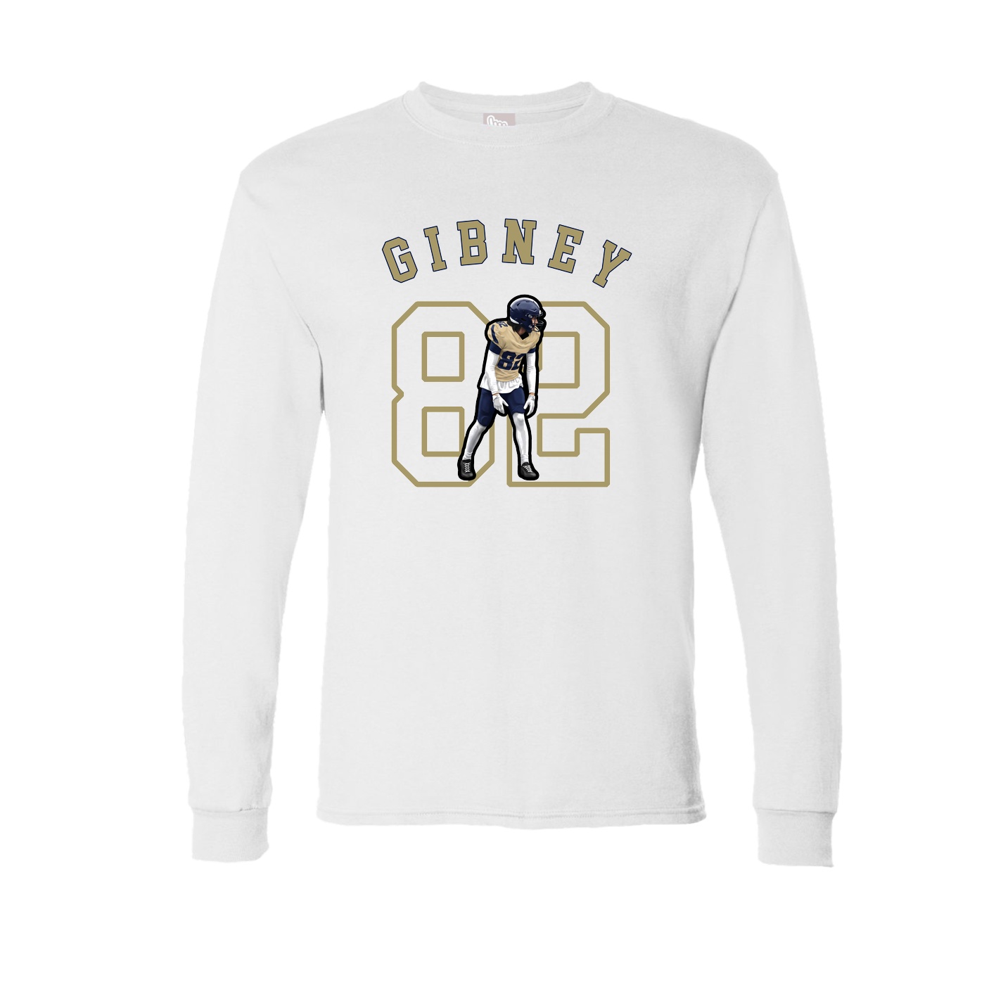 Long Sleeve Tee — Shirsey Arch in White