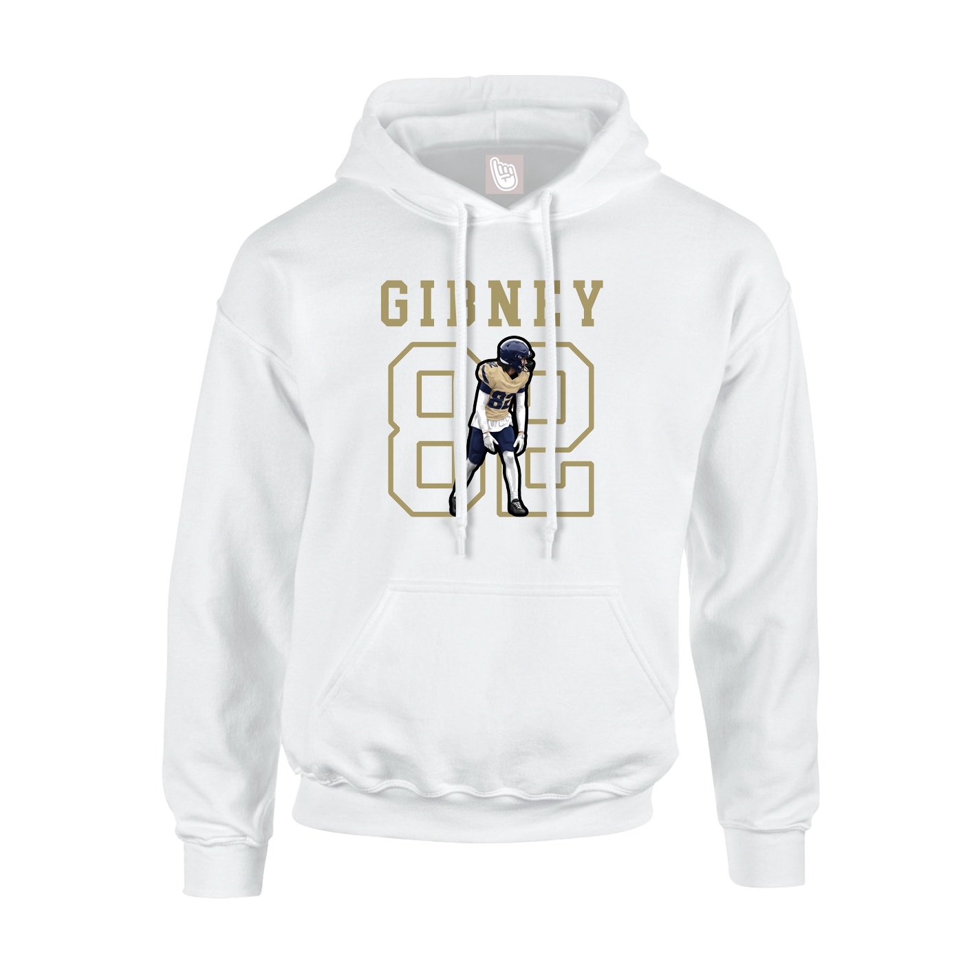 Youth Hoodie — Shirsey in White