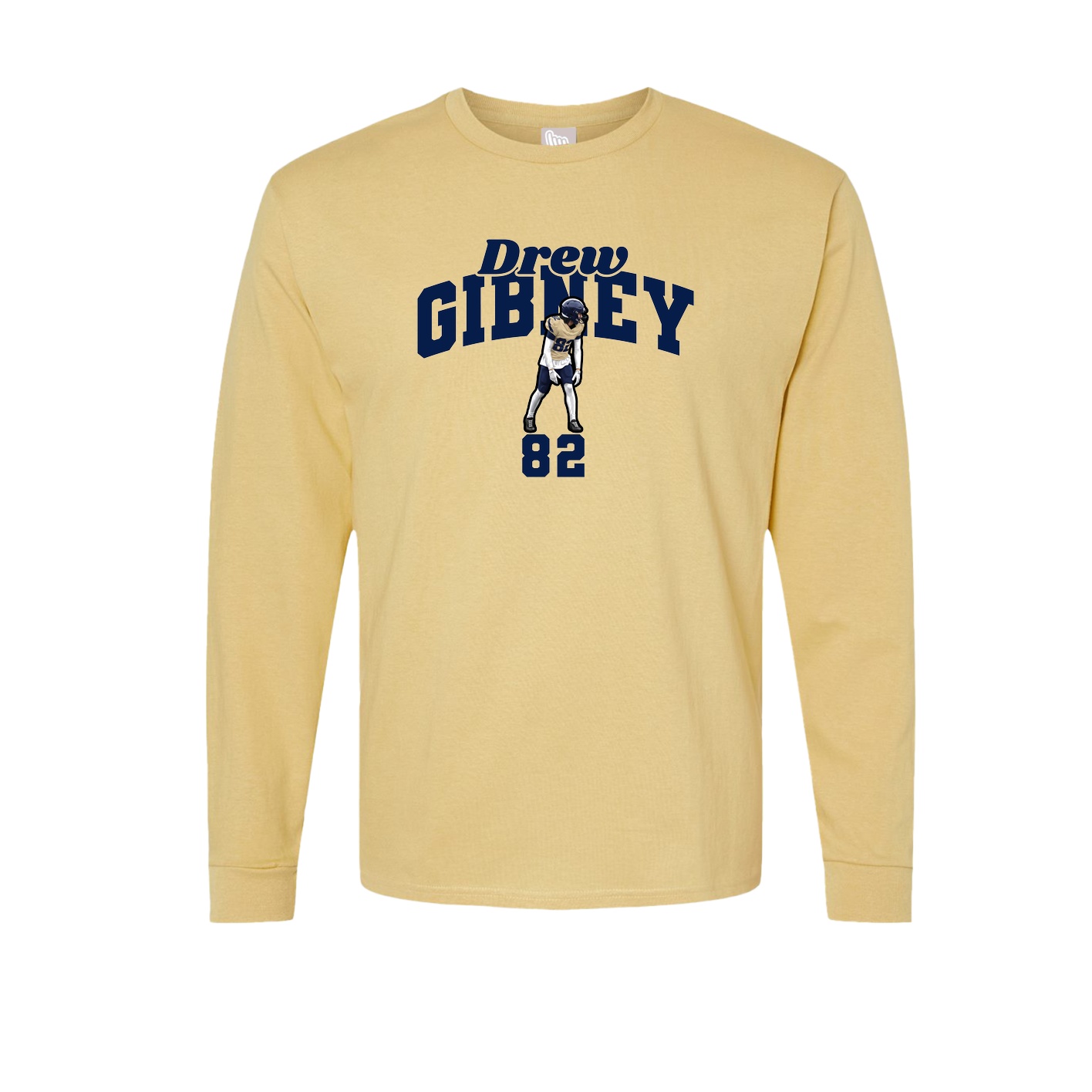 Long Sleeve Tee — Signature Arch in Vegas Gold