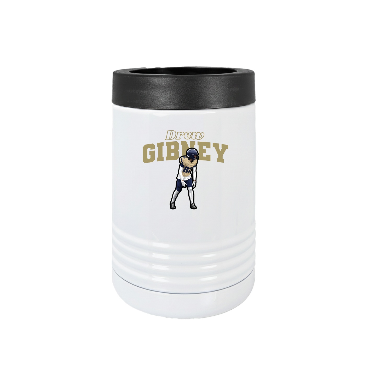 Beverage Holder — Name Arch in White