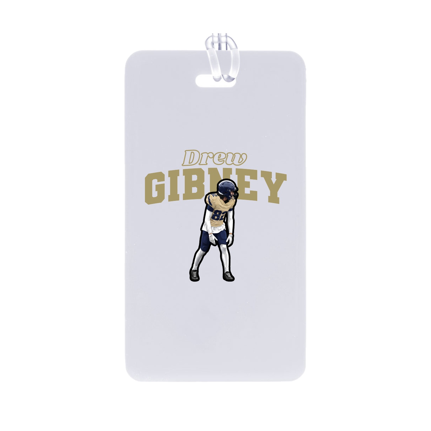 Bag Tag — Name Arch in Classic