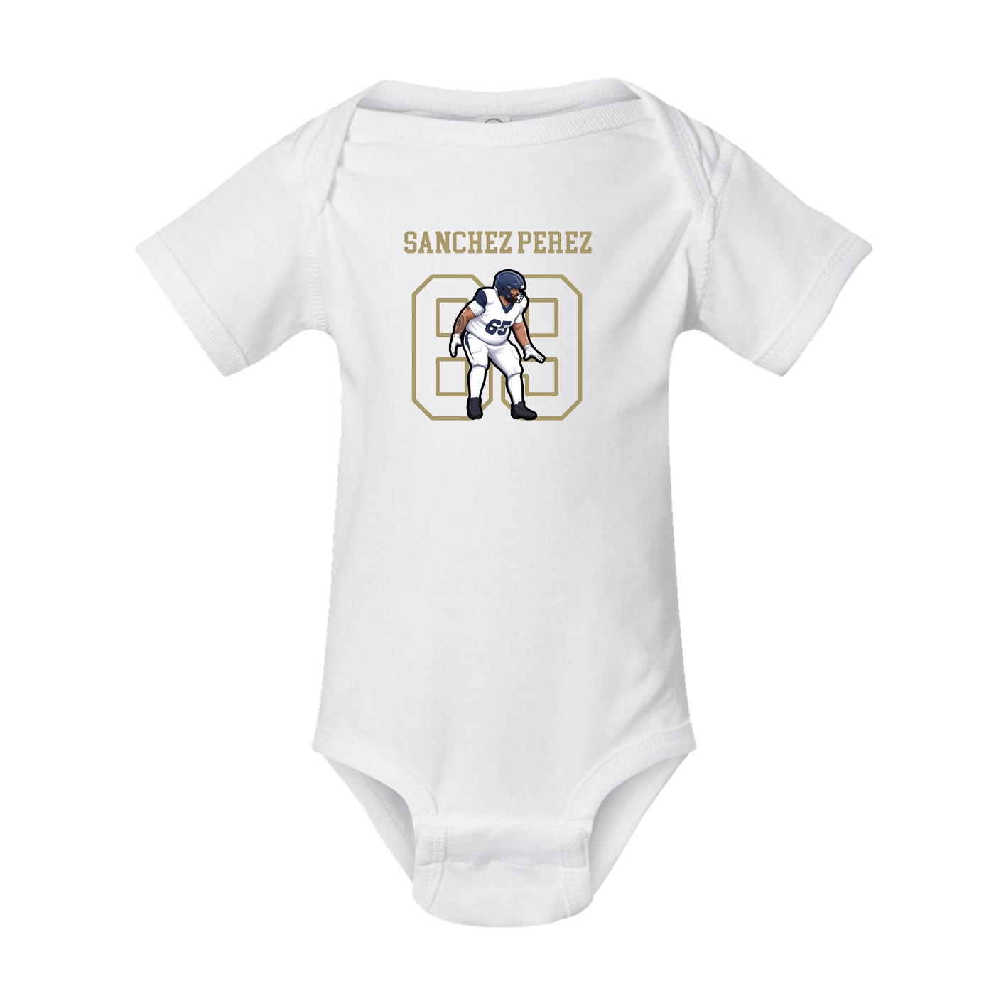 Baby Onesie — Shirsey in White