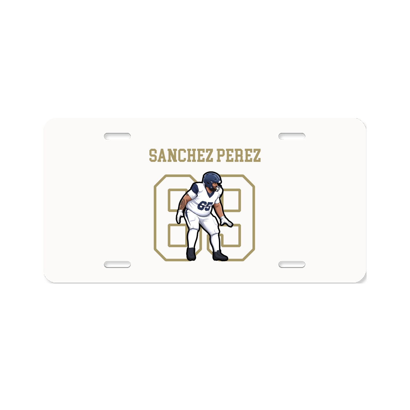 License Plate — Shirsey in Classic