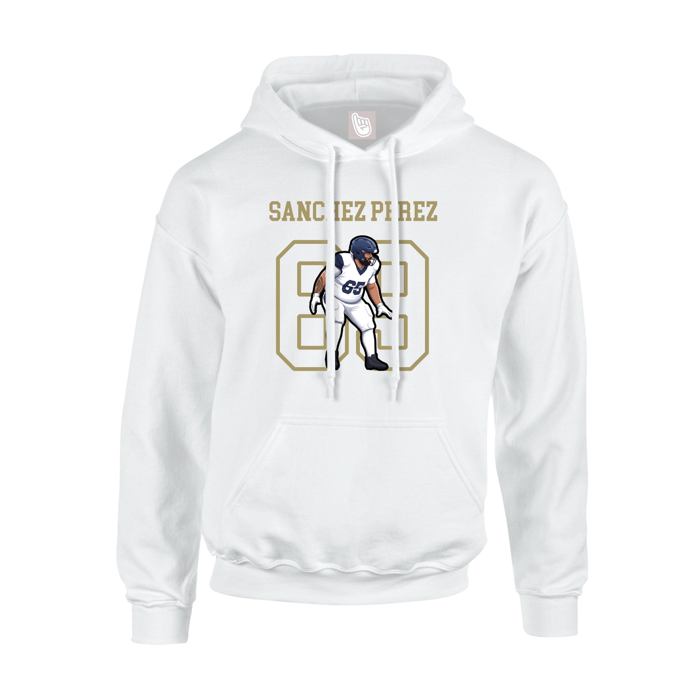 Youth Hoodie — Shirsey in White