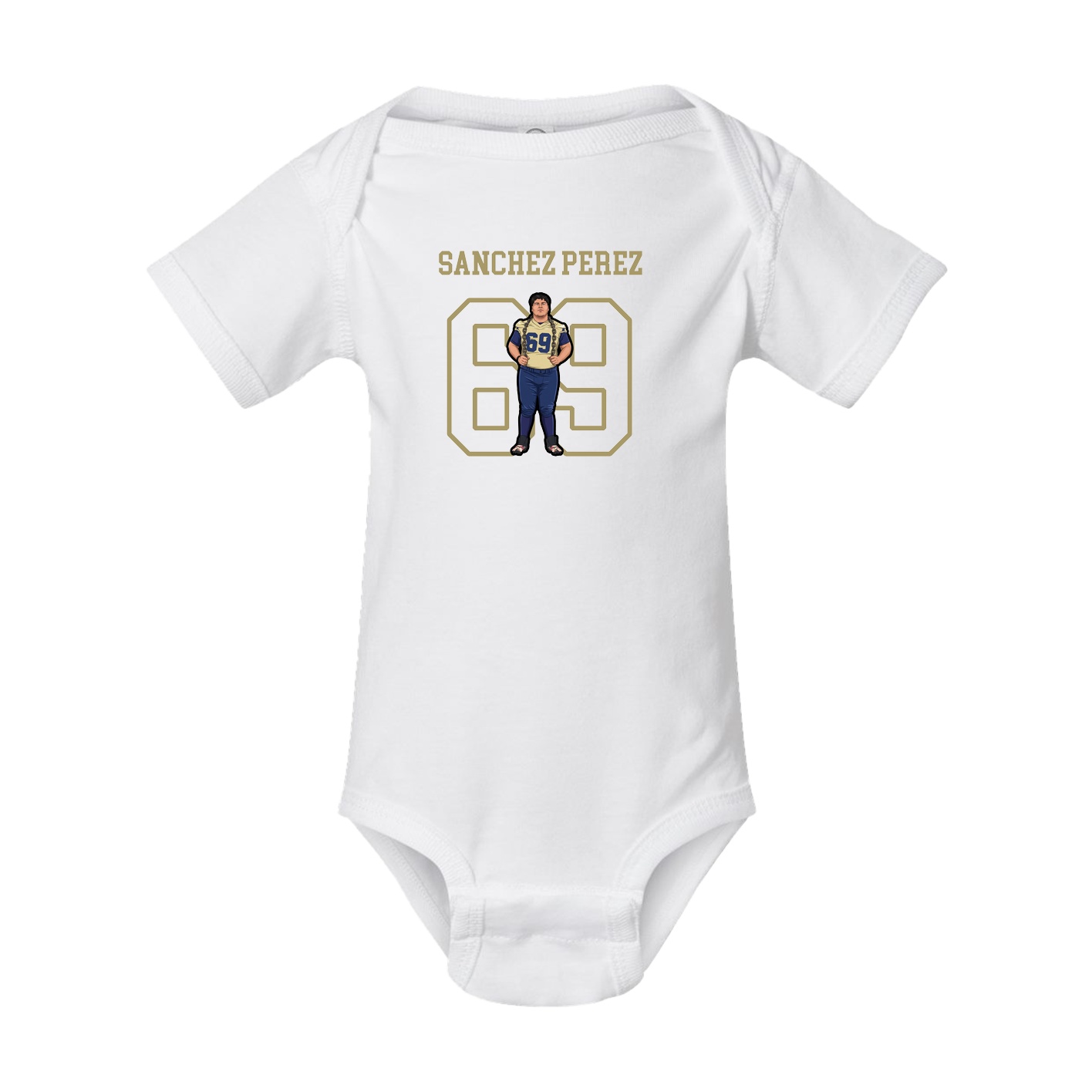 Baby Onesie — Shirsey in White