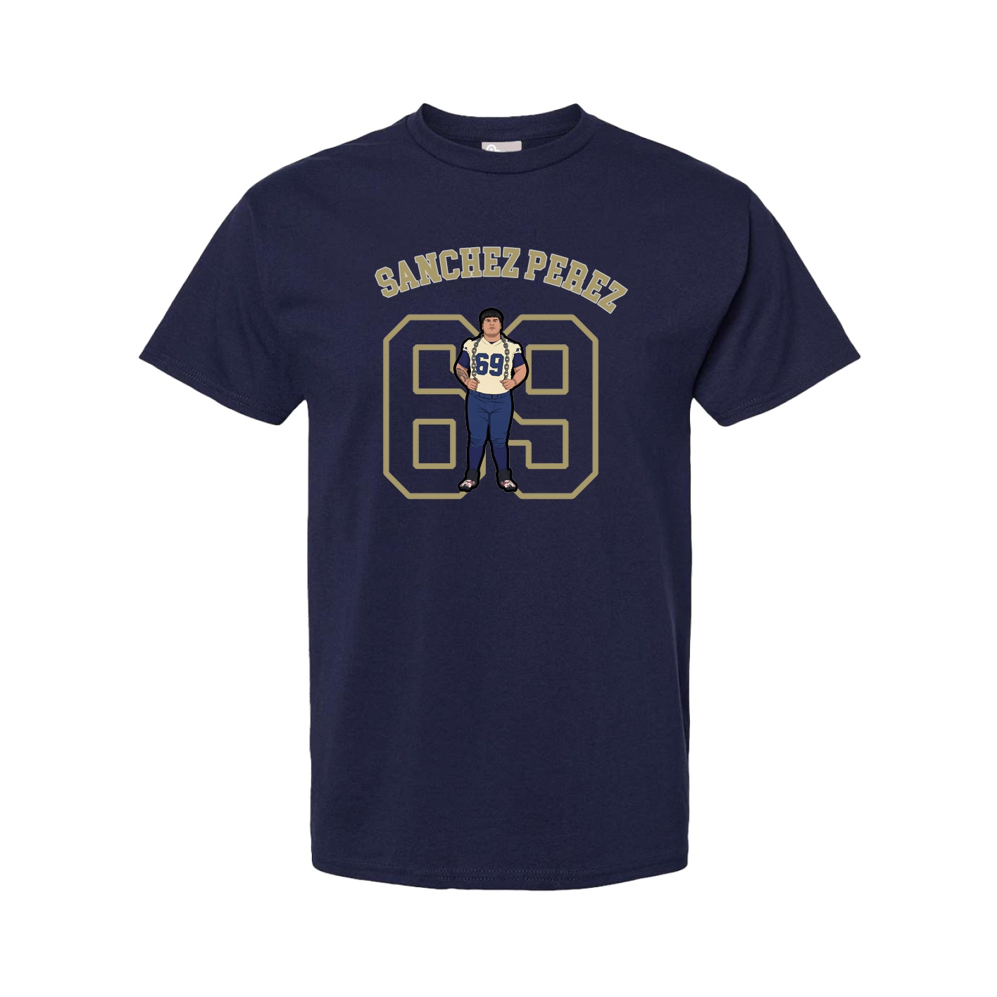 Youth Tee — Shirsey Arch in Navy