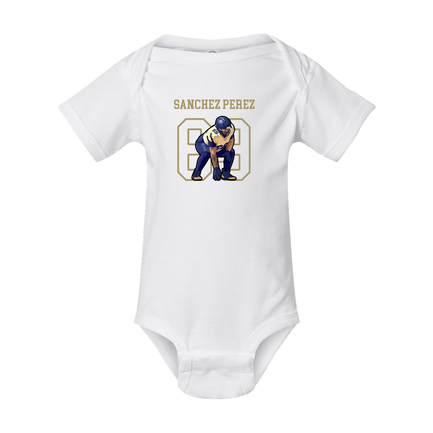 Baby Onesie — Shirsey in White