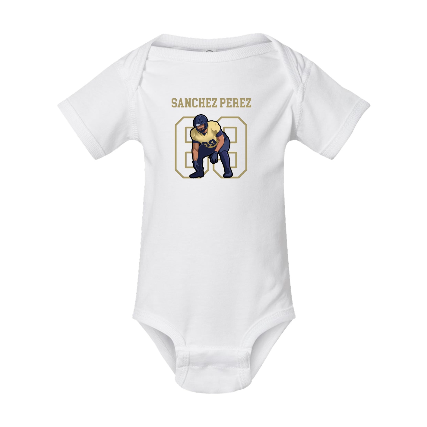 Baby Onesie — Shirsey in White
