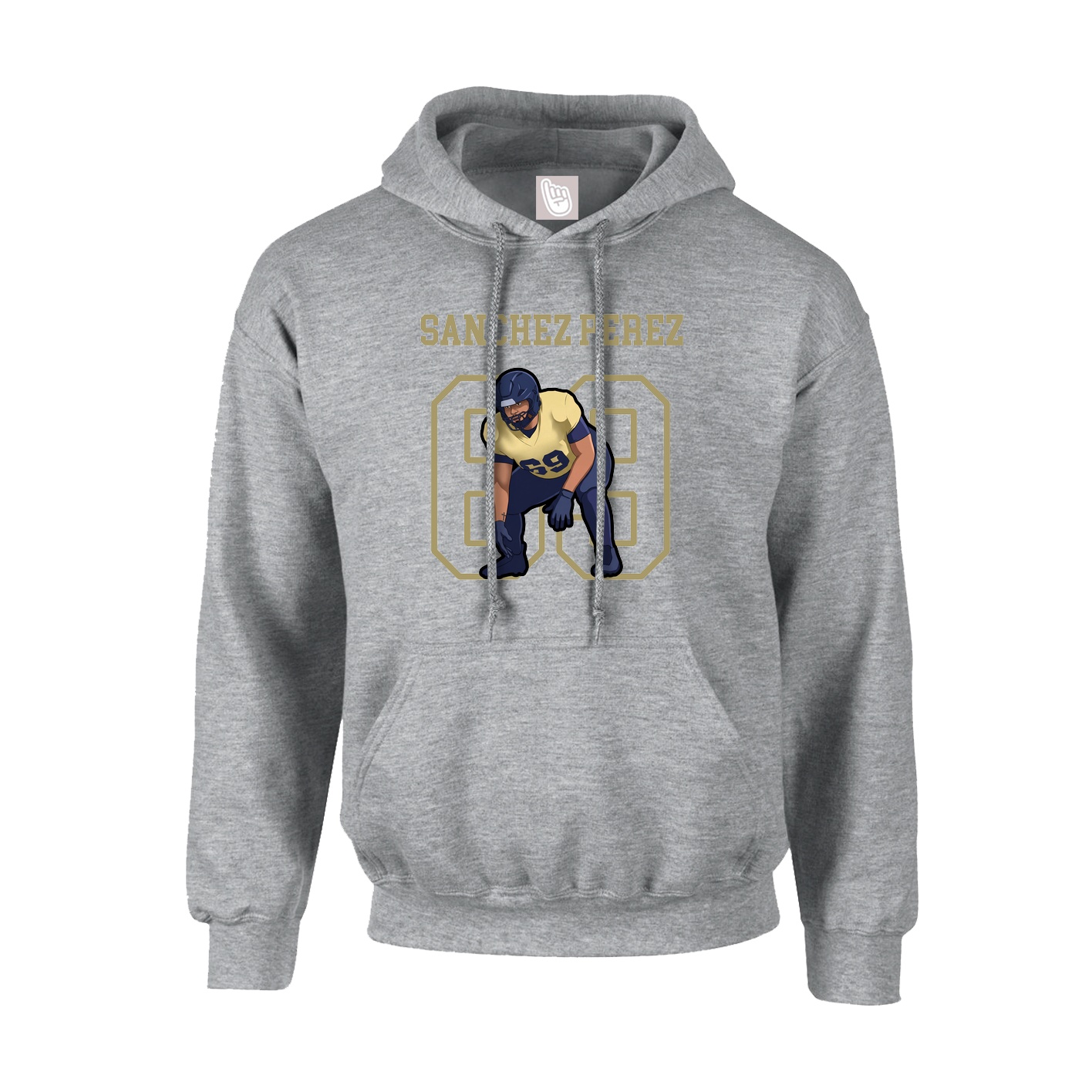 Hoodie — Shirsey in Grey