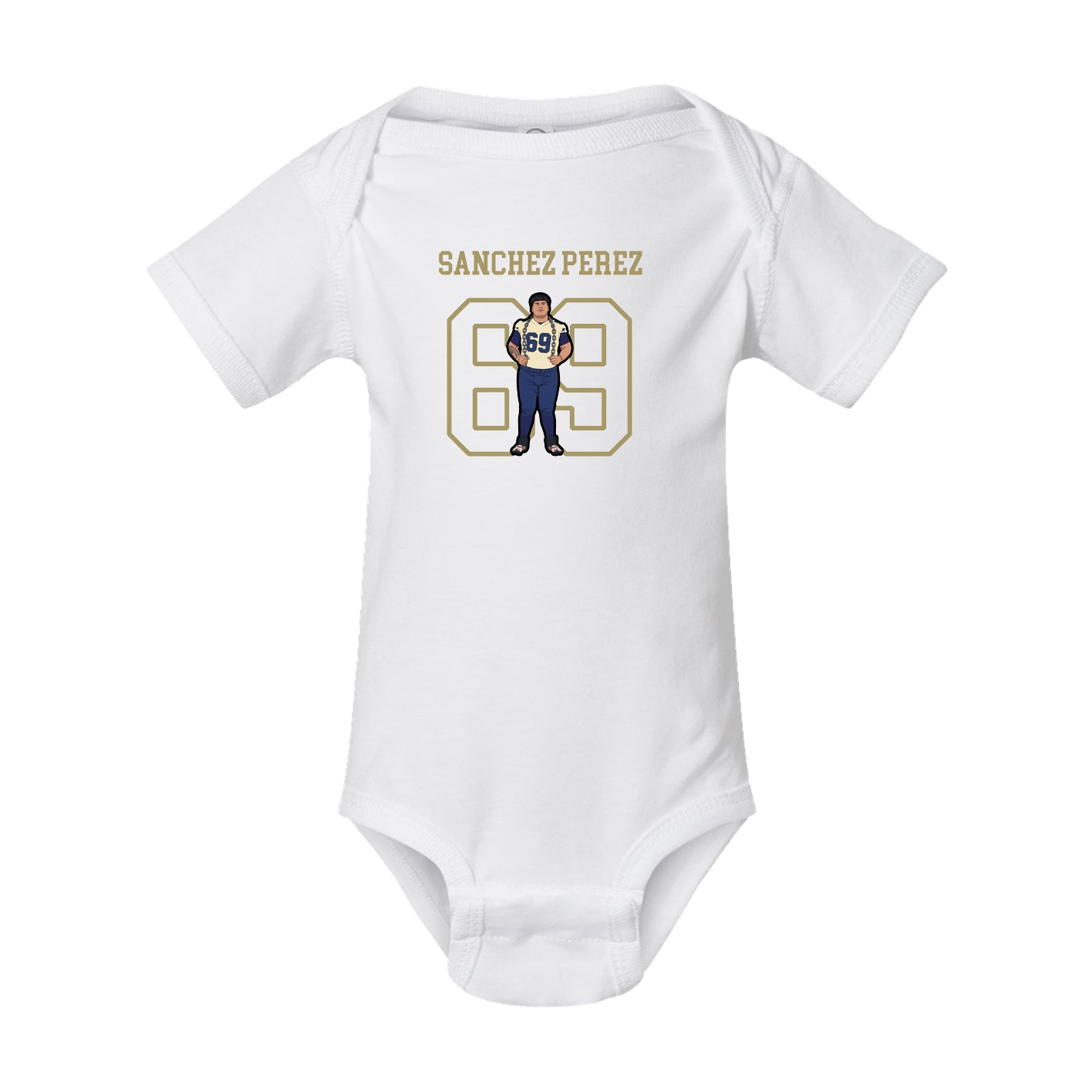 Baby Onesie — Shirsey in White