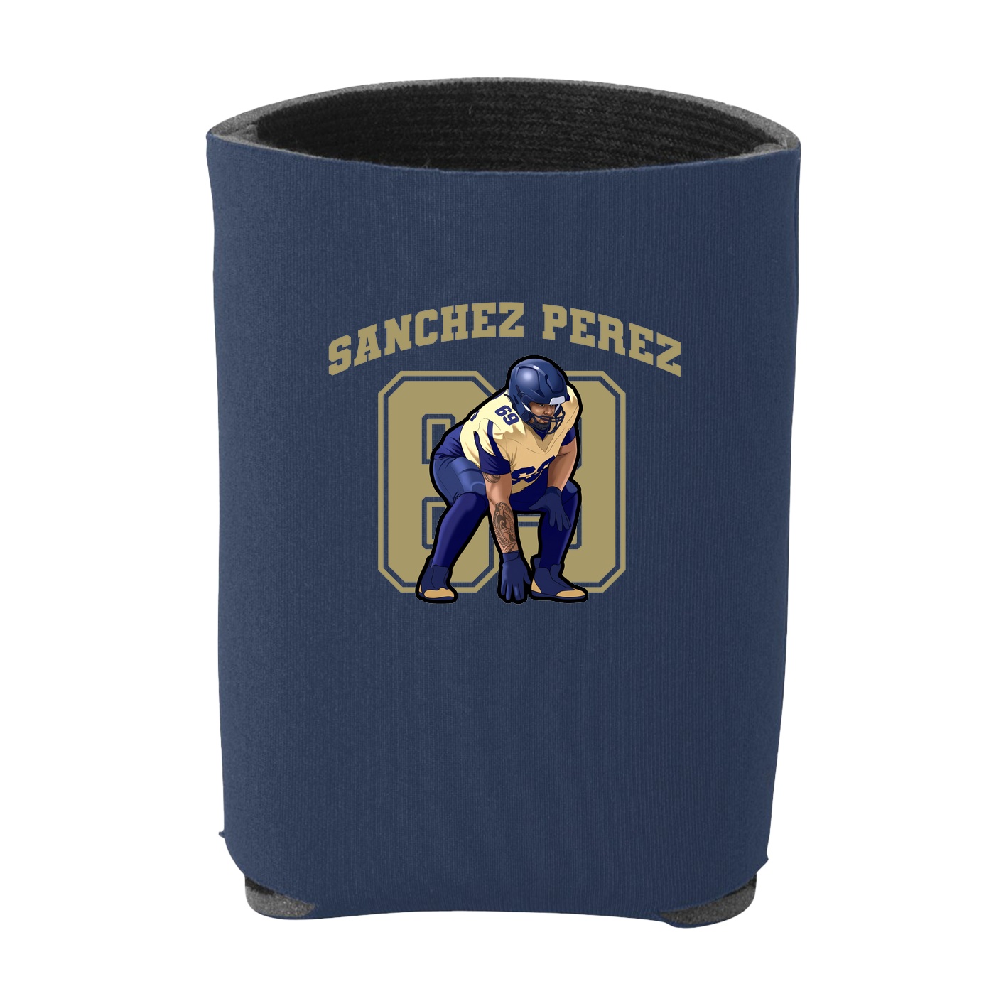 Can Holder — Number in Navy