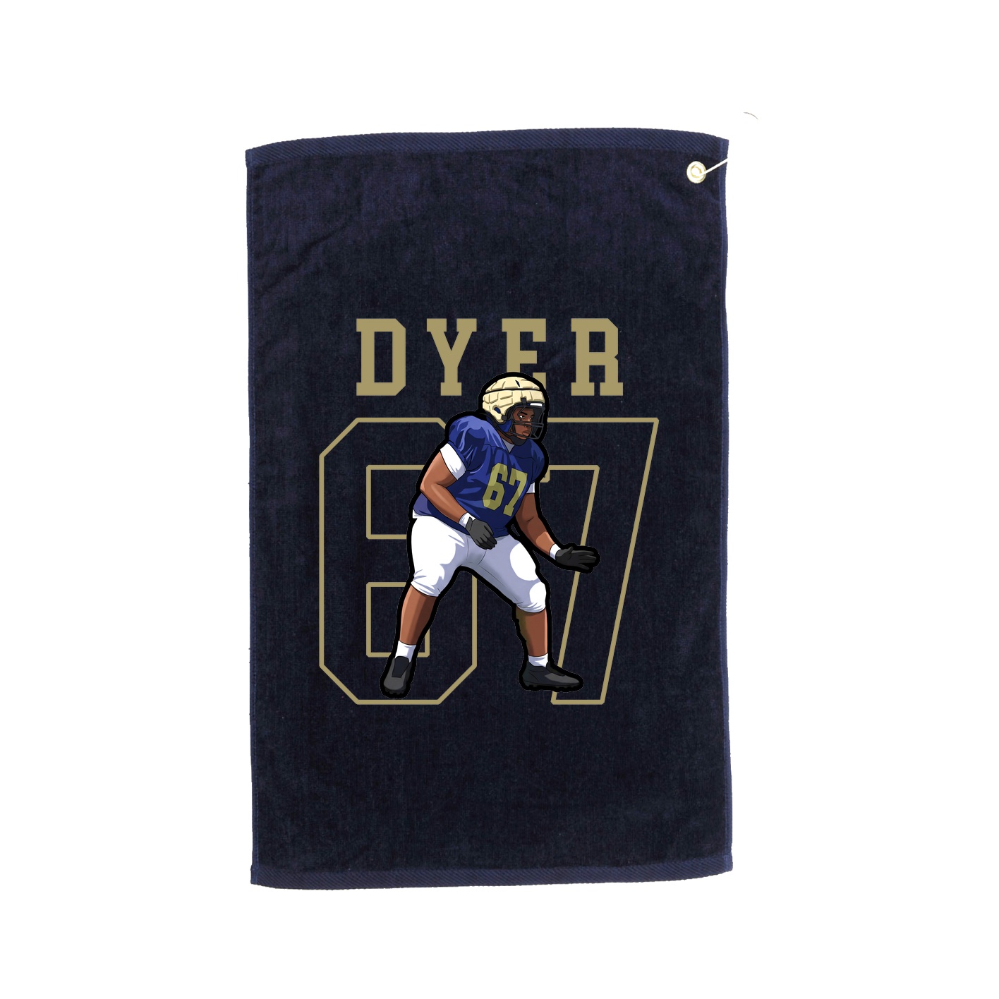 Golf Towel — Shirsey in Navy