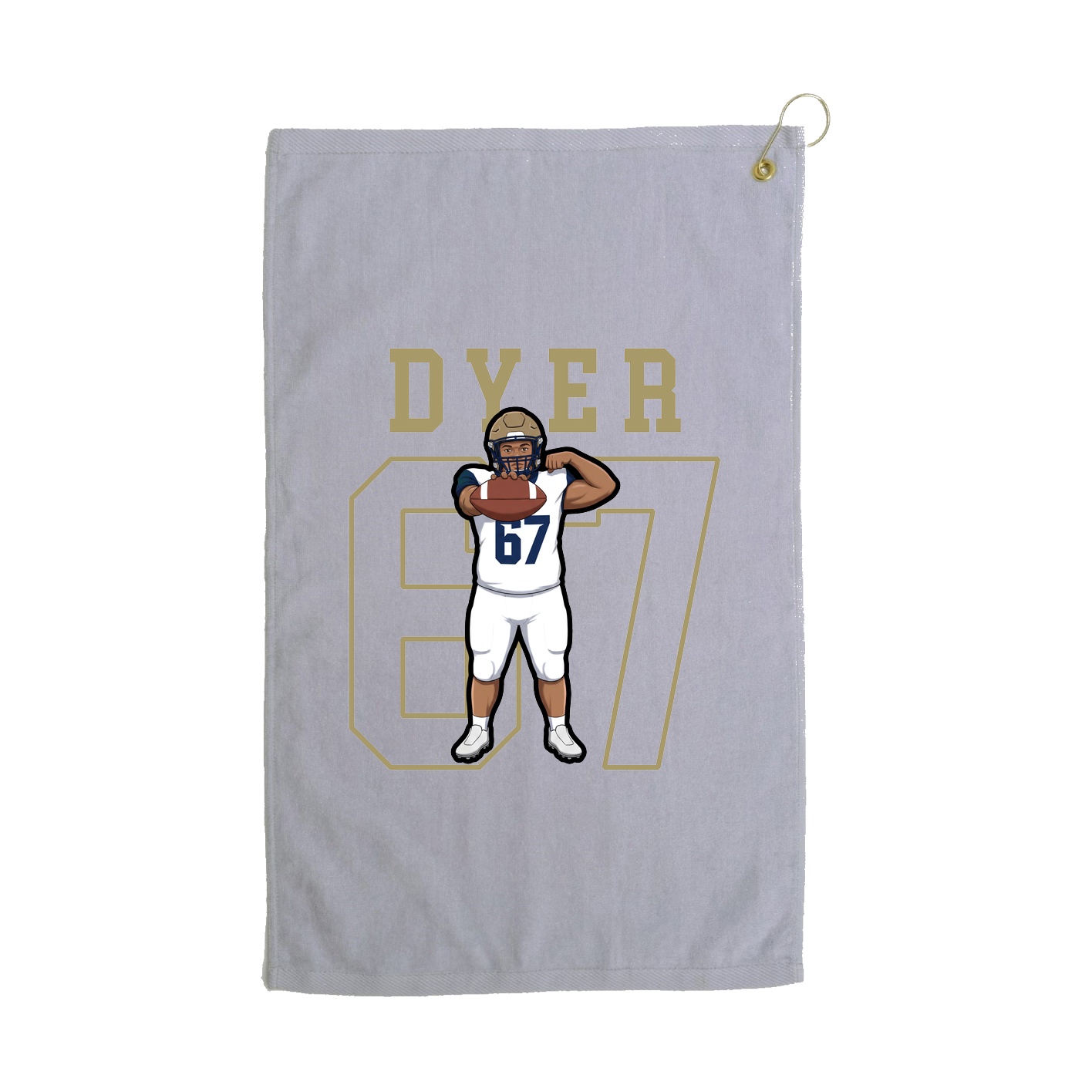 Golf Towel — Shirsey in Grey