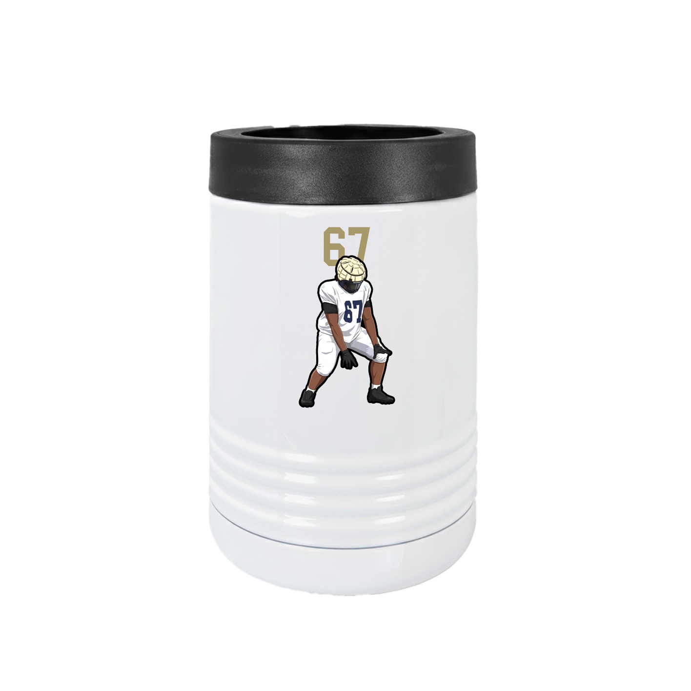 Beverage Holder — Number Top in White