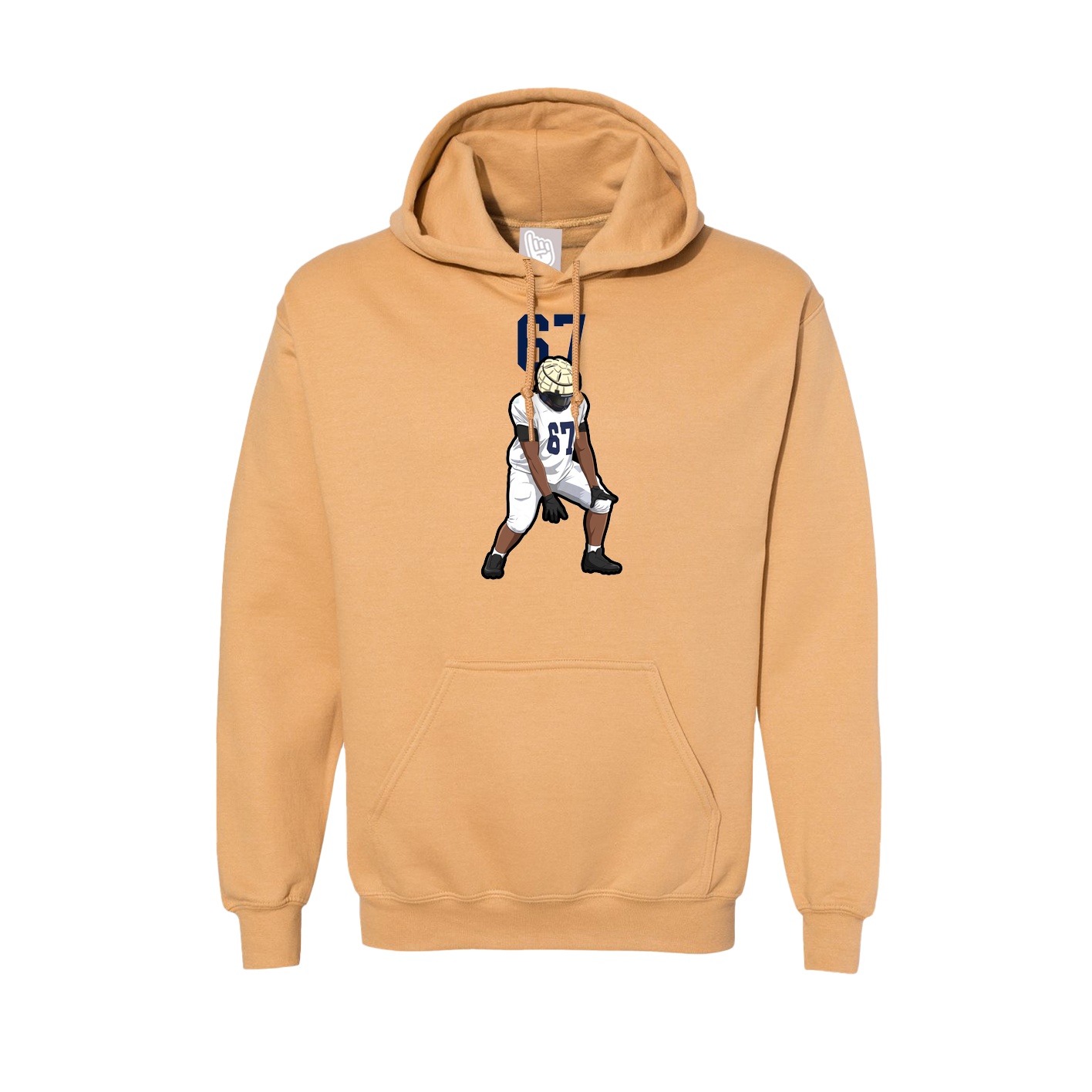 Hoodie — Number Top in Vegas Gold