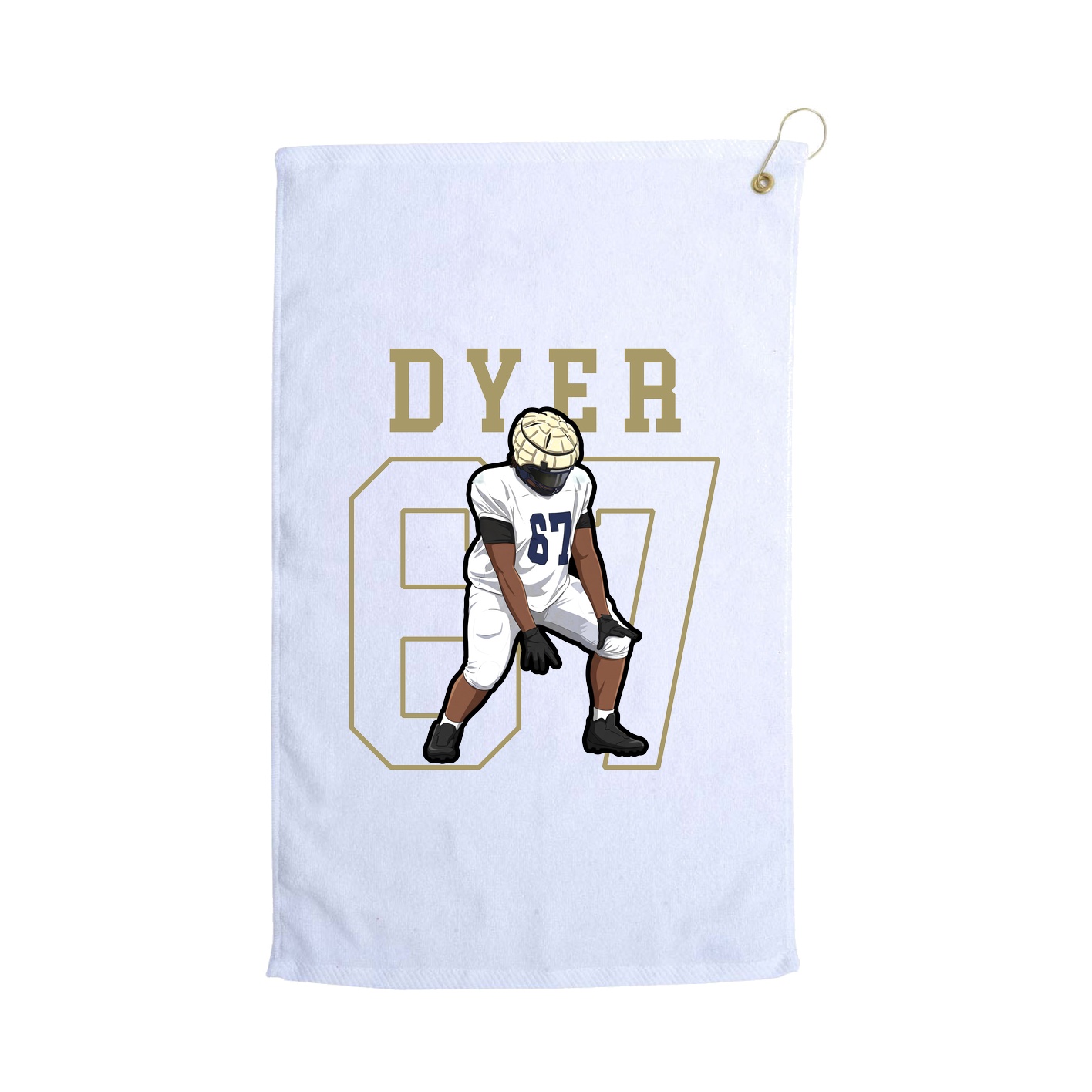 Terry Velour Golf Towel