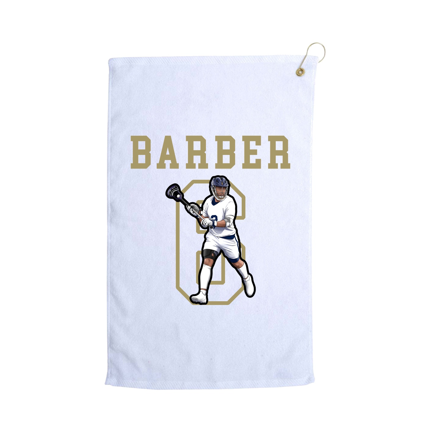Golf Towel — Shirsey in White