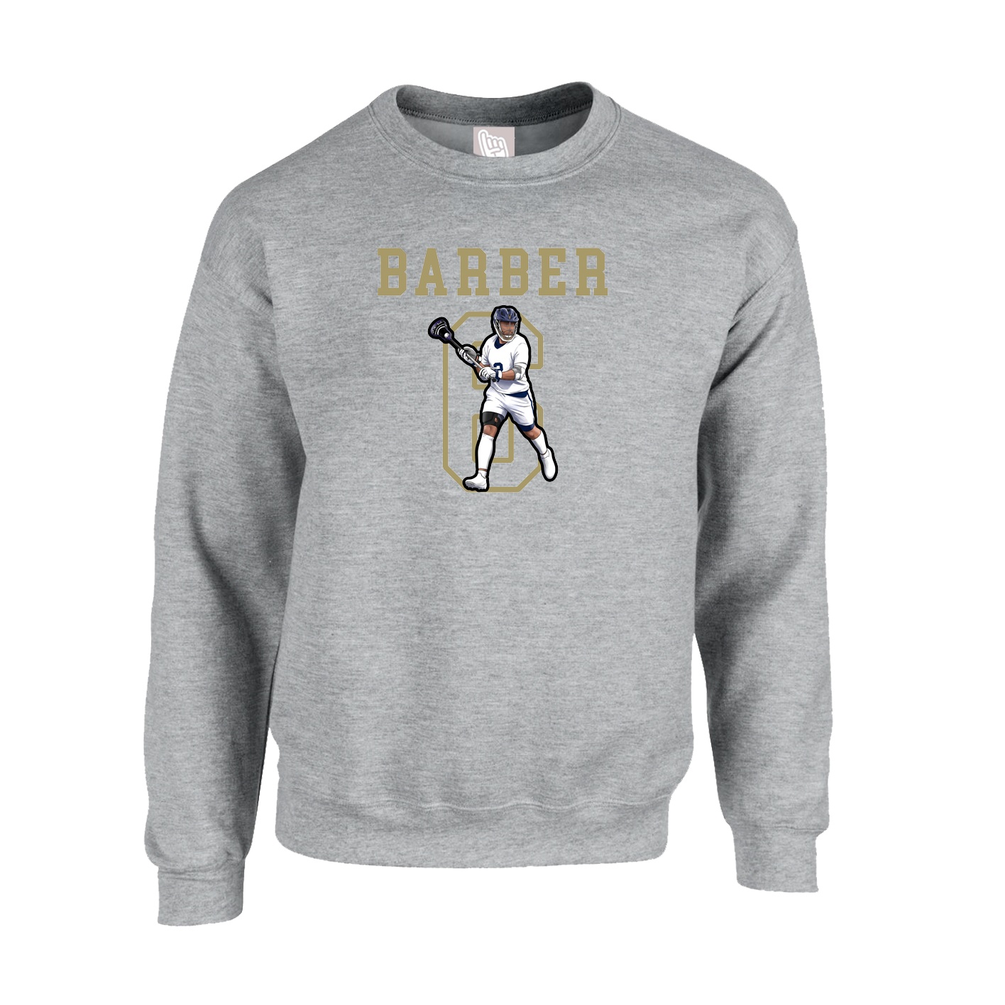 Fleece Crew — Shirsey in Grey