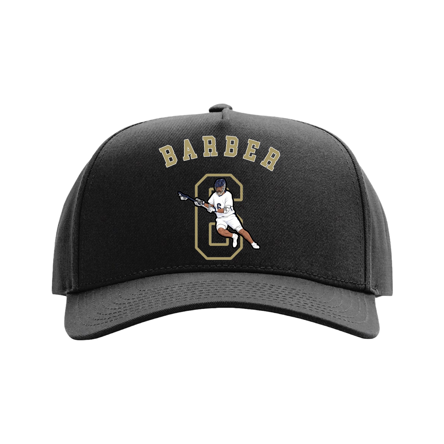 Full Fabric Five-Panel Champ Cap
